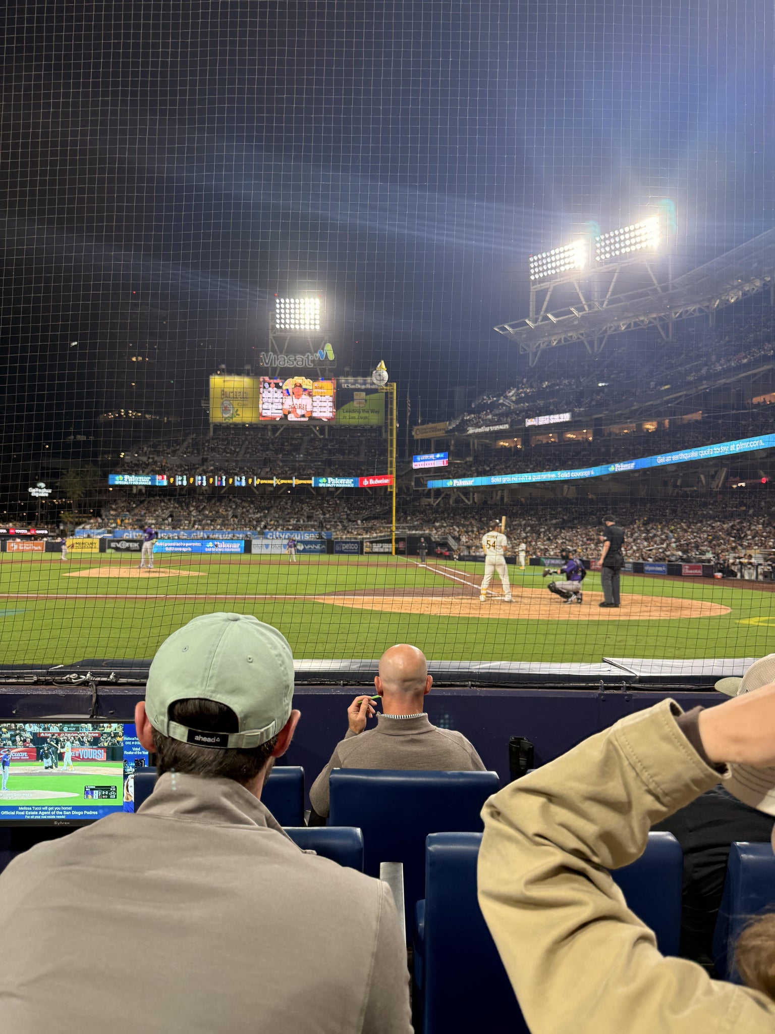 Real Fan View taken from Dugout 6 at Petco Park by Ramon G