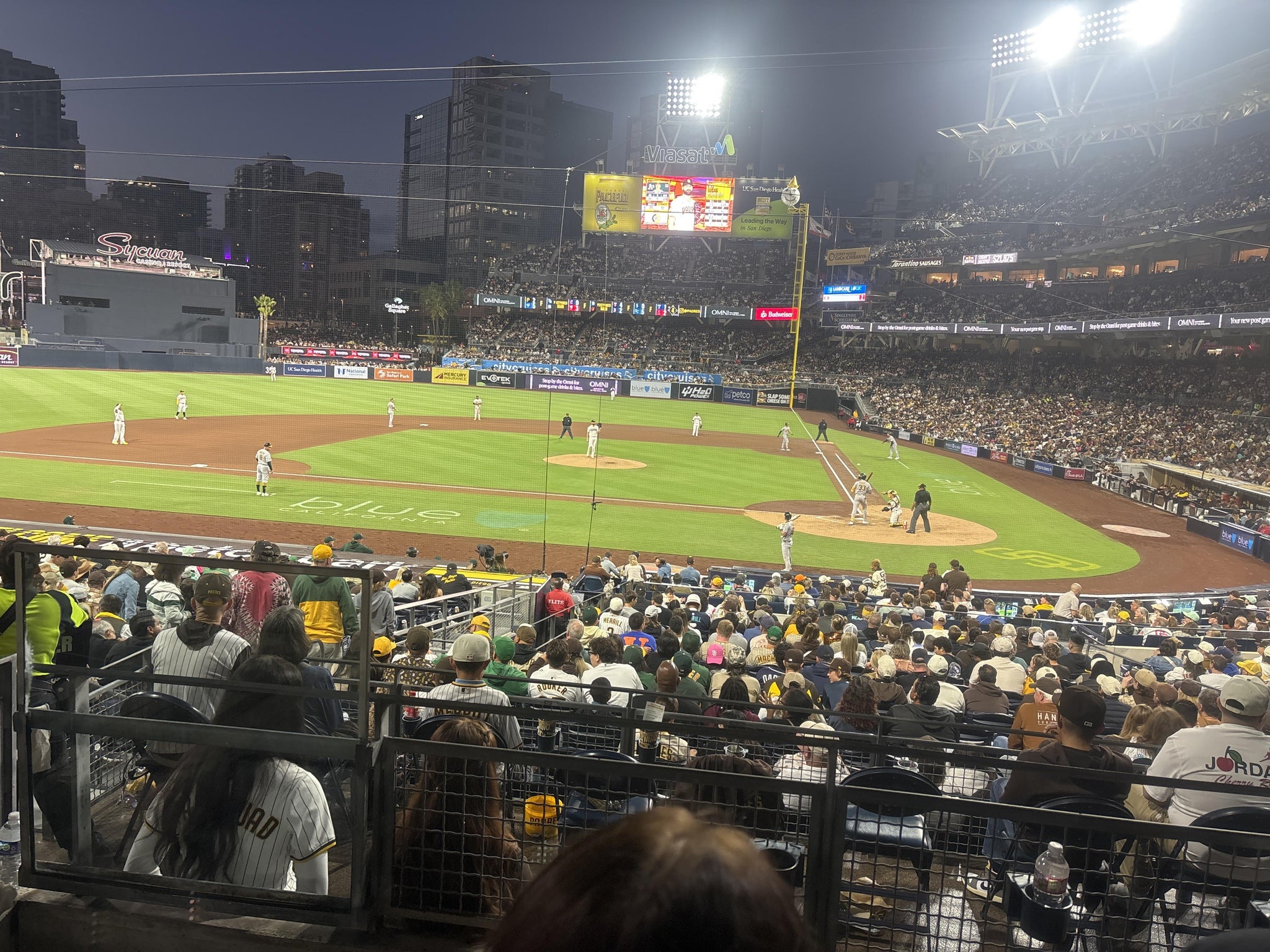 Real Fan View taken from Premier Club A at Petco Park by Michael S