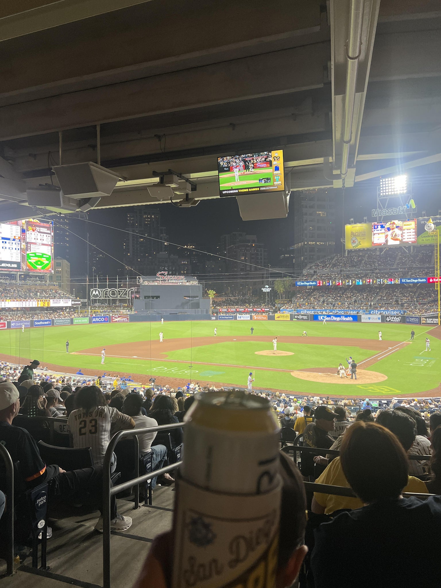 Real Fan View taken from Premier Club C at Petco Park by Eric C