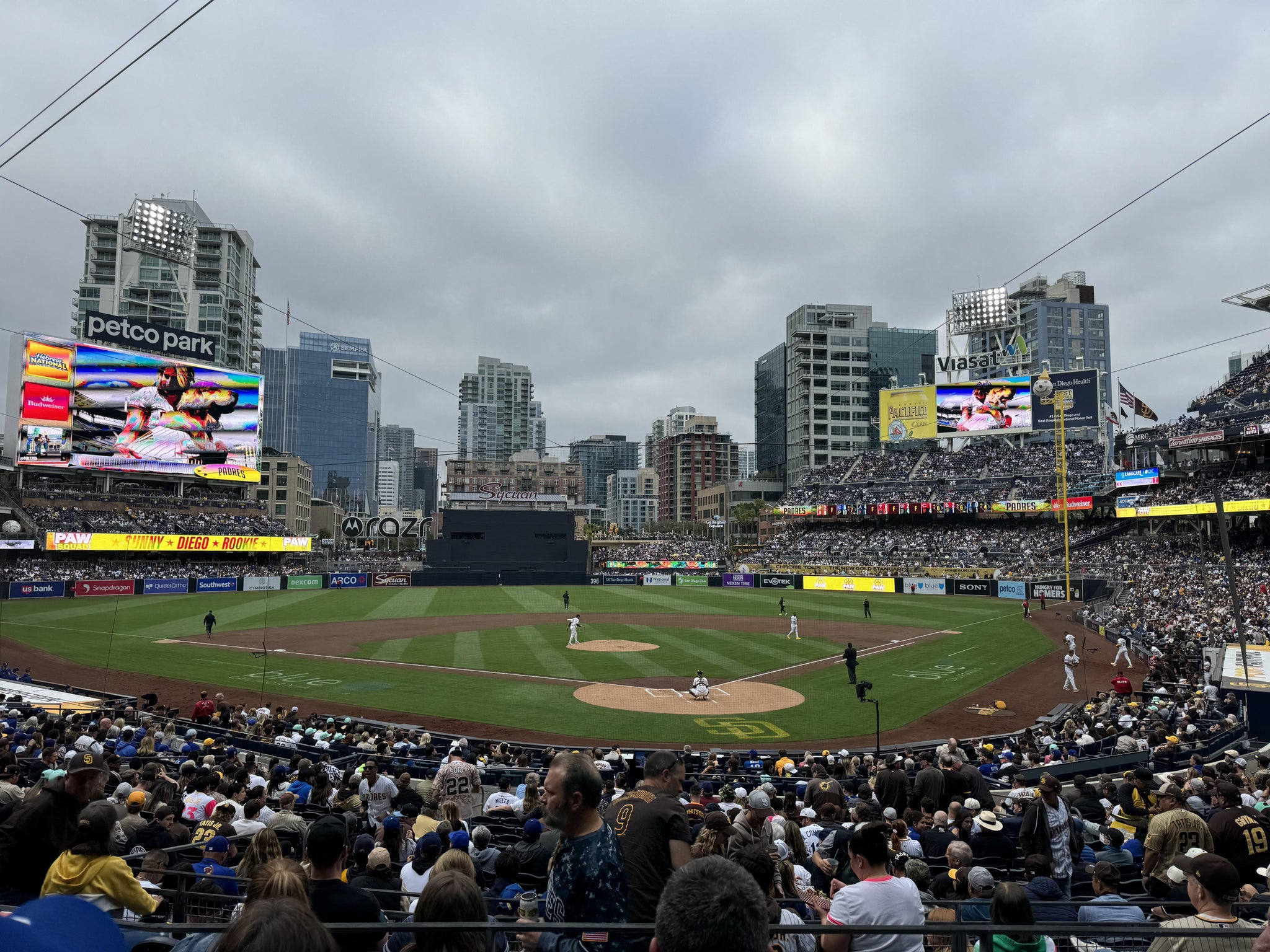 Real Fan View taken from Premier Club E at Petco Park by Heidi T
