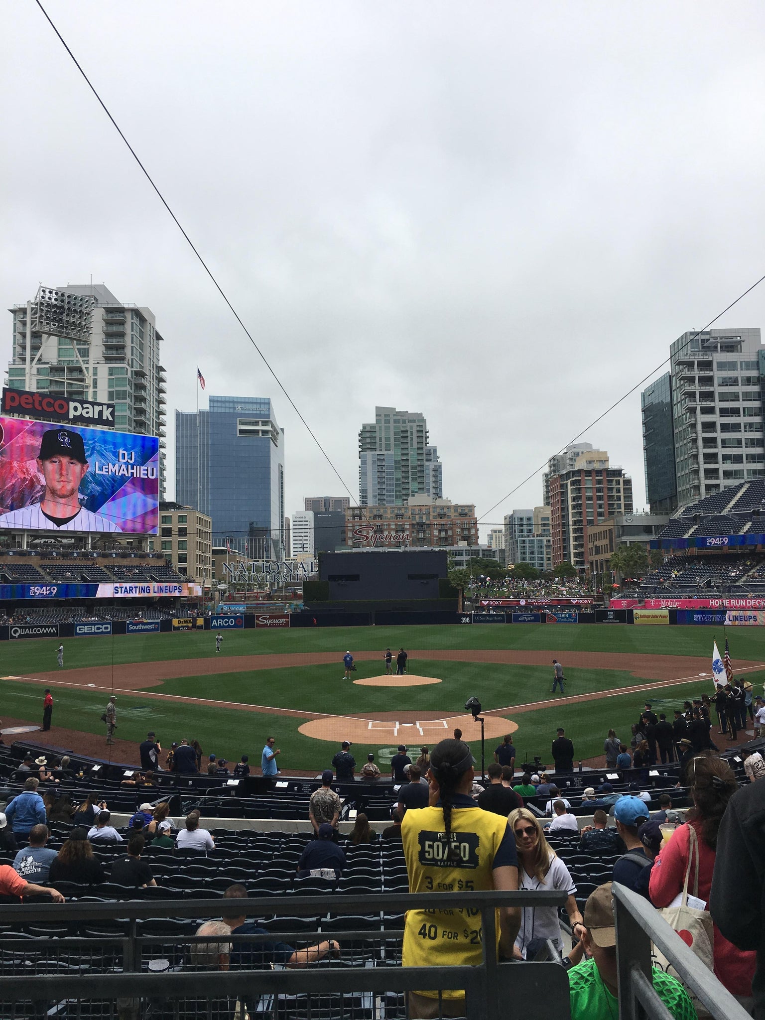 Real Fan View taken from Premier Club F at Petco Park by Chad P