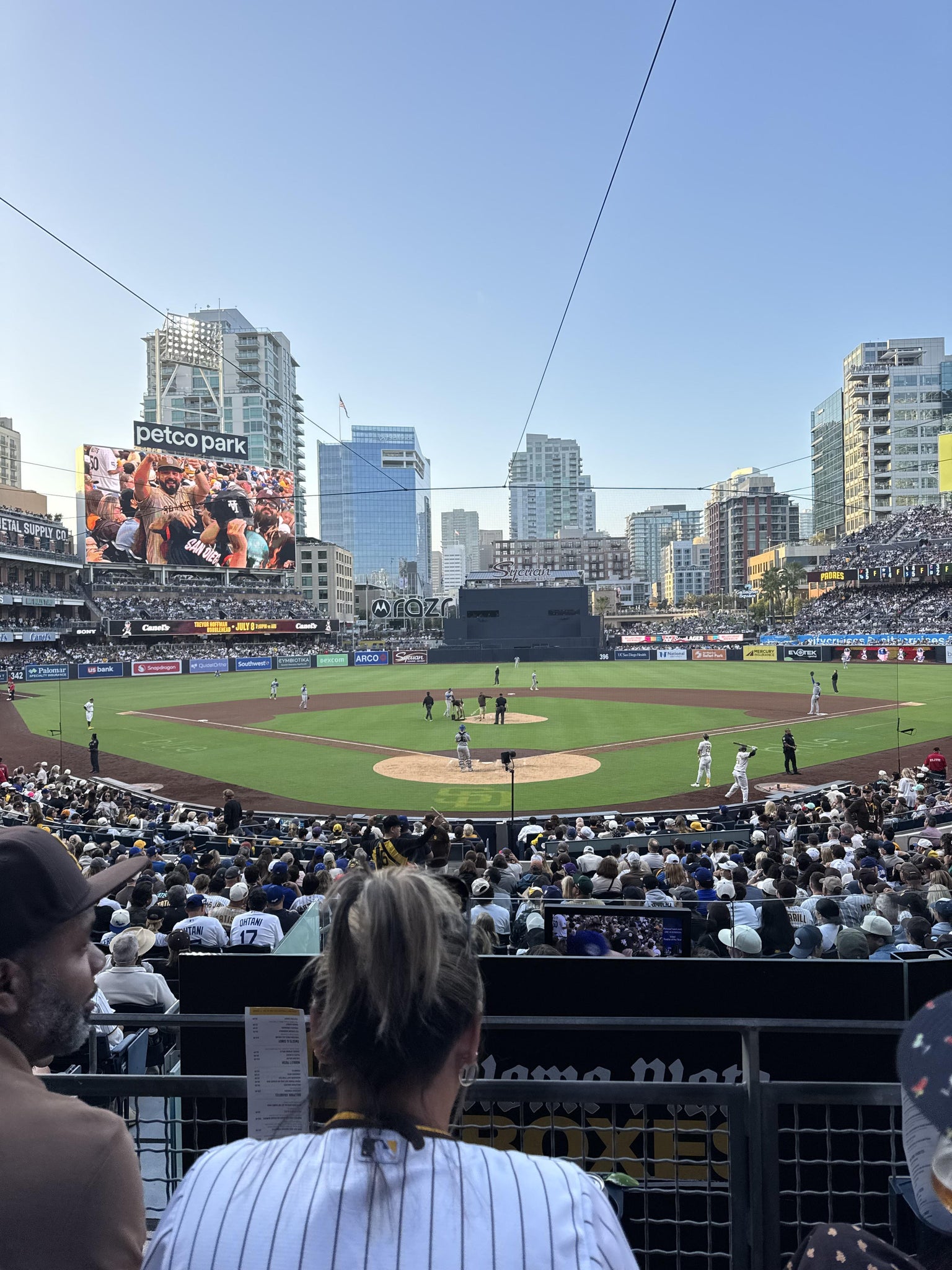 Real Fan View taken from Premier Club G at Petco Park by Jesse C