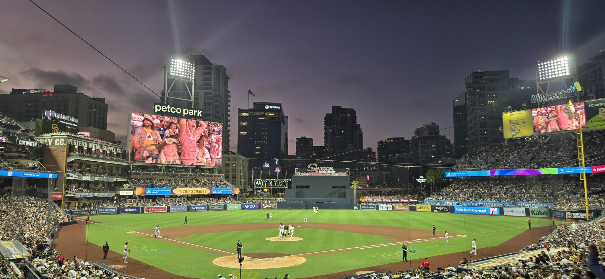 Real Fan View taken from Premier Club H at Petco Park by Mark R