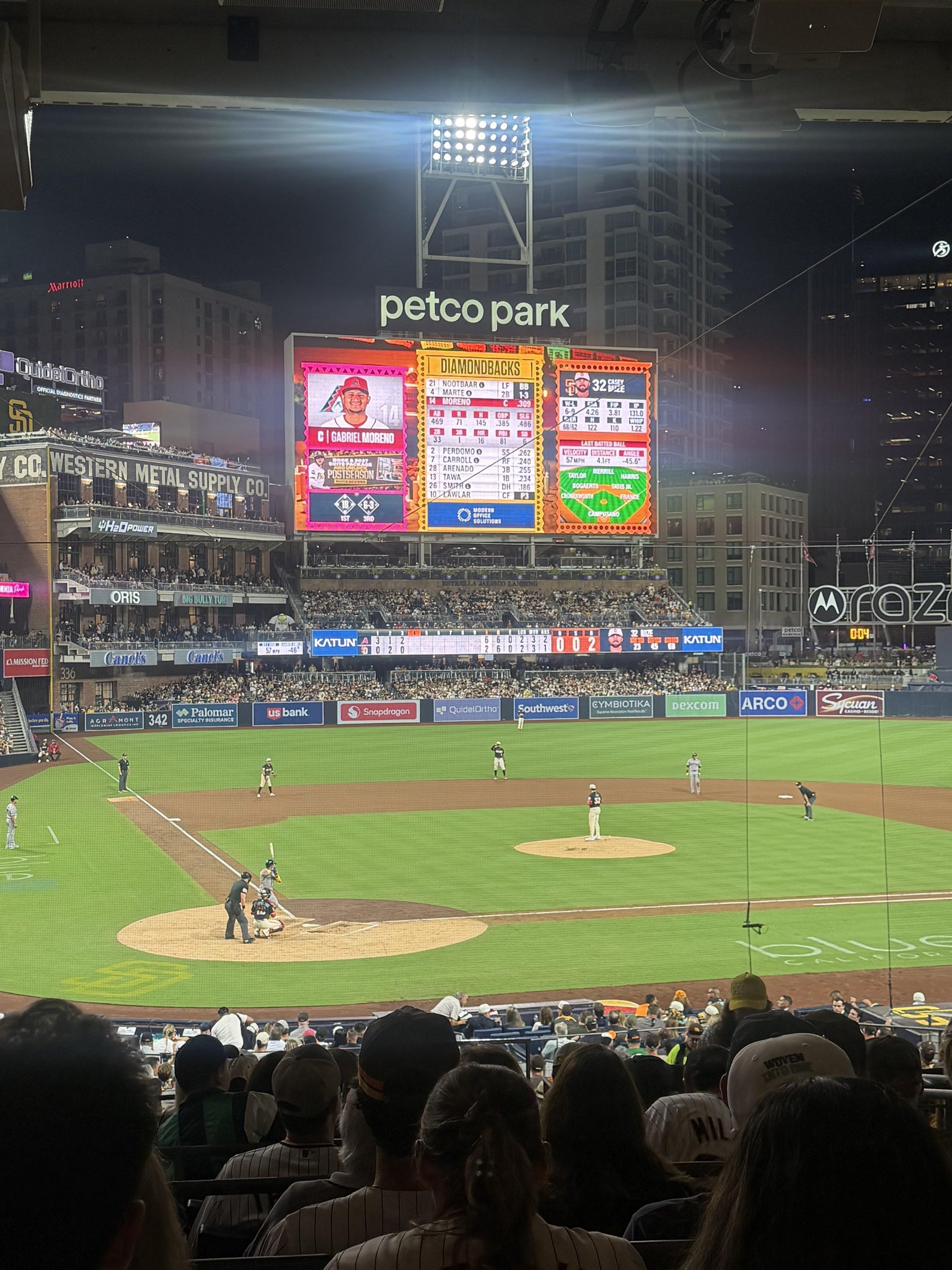 Real Fan View taken from Premier Club J at Petco Park by Michael S