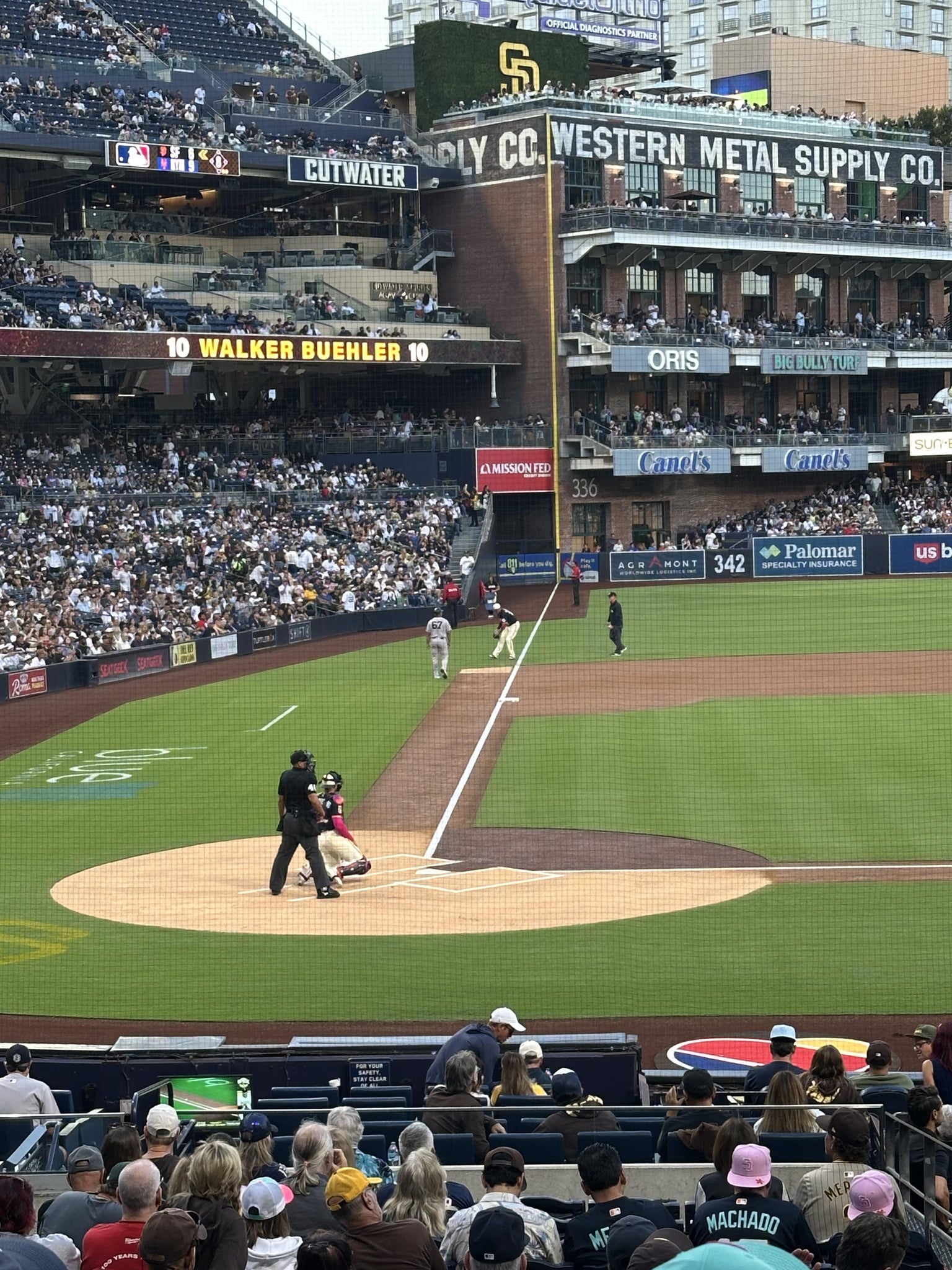 Real Fan View taken from Premier Club L at Petco Park by Jan W