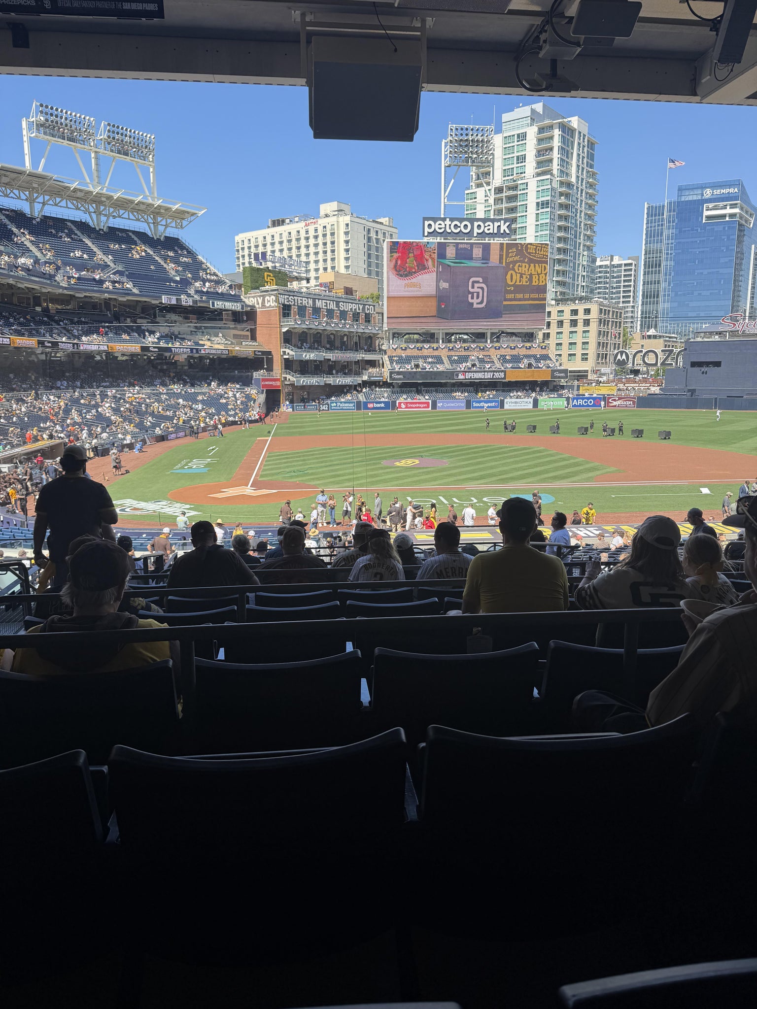 Real Fan View taken from Premier Club L at Petco Park by Brandy M