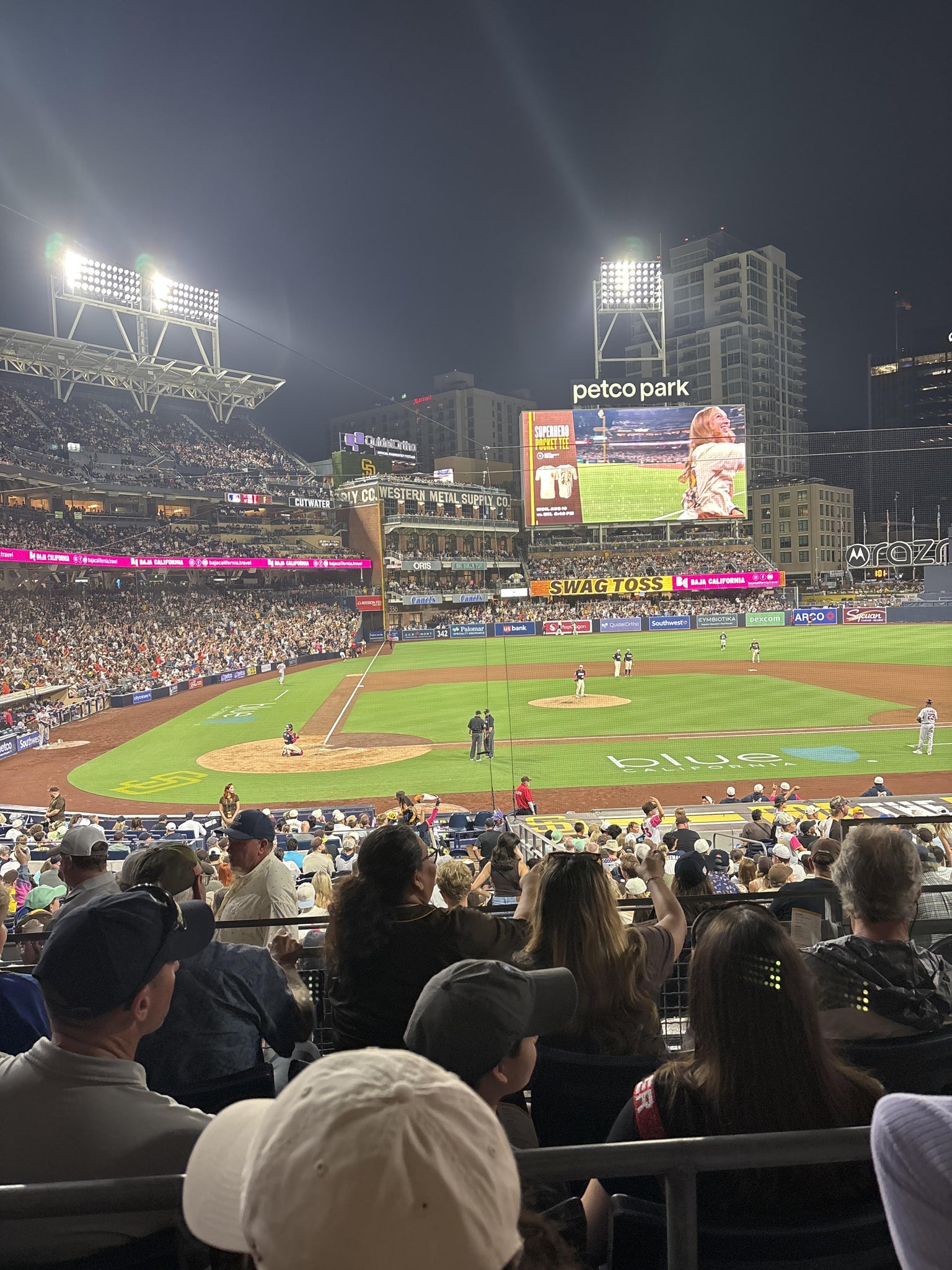 Real Fan View taken from Premier Club L at Petco Park by Justin K