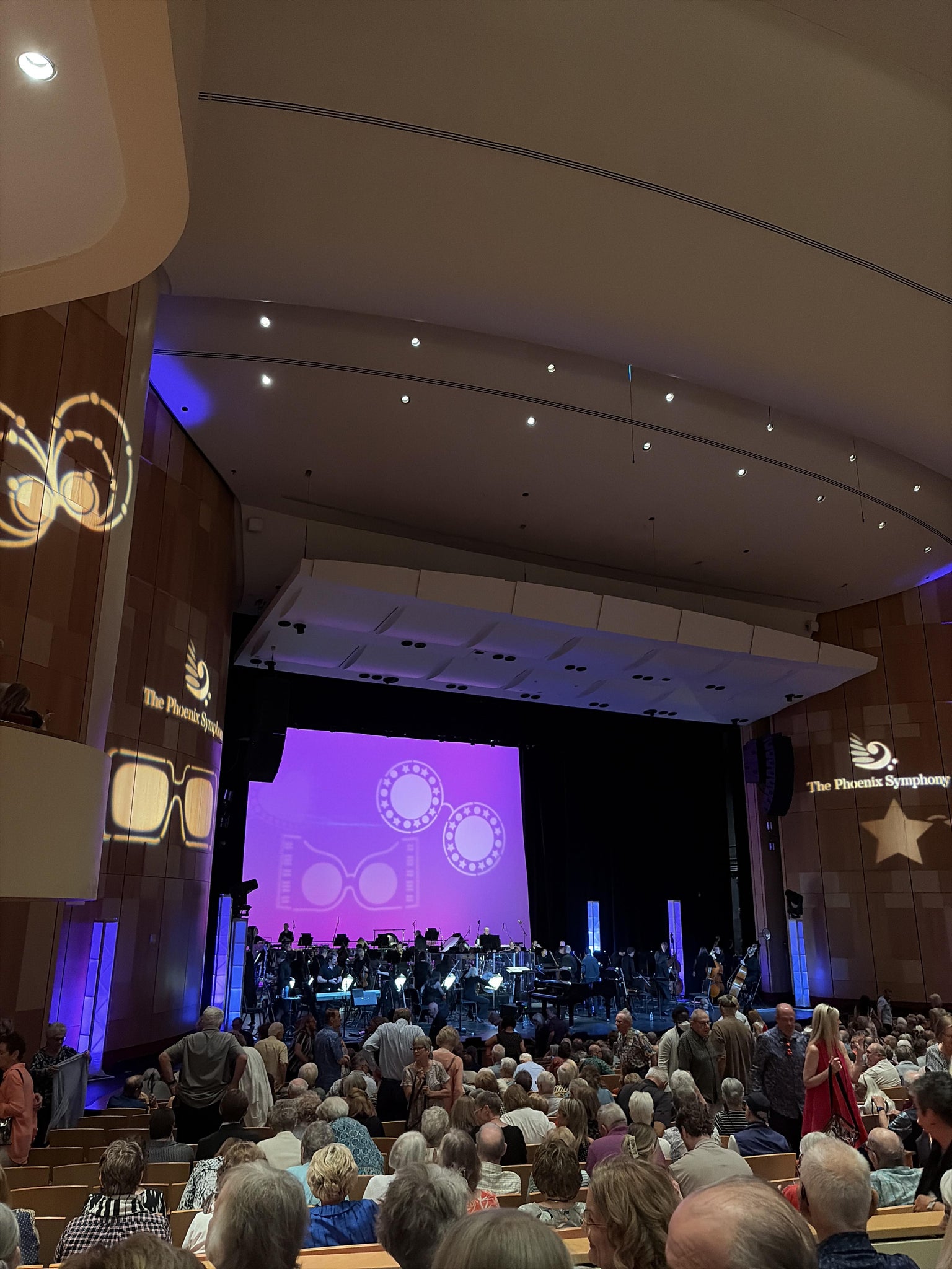 Real Fan View taken from Orchestra C at Phoenix Symphony Hall by Arianna P