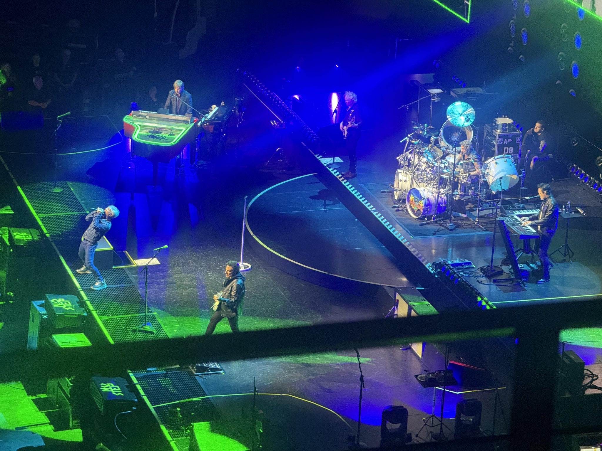 Real Fan View taken from Section 203 at Pinnacle Bank Arena by Jaime M