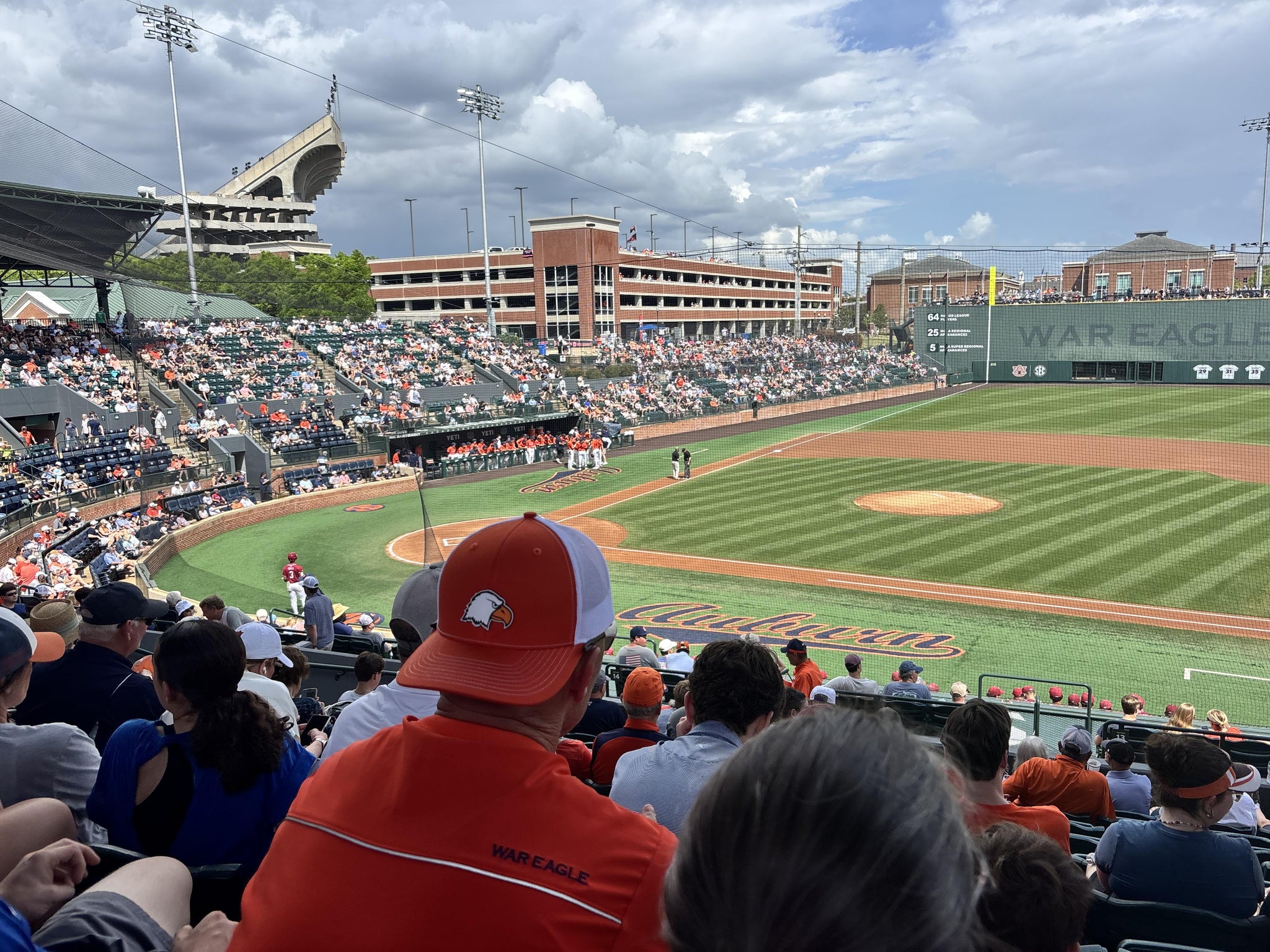 Real Fan View taken from Section 102 at Plainsman Park by Daniel p H