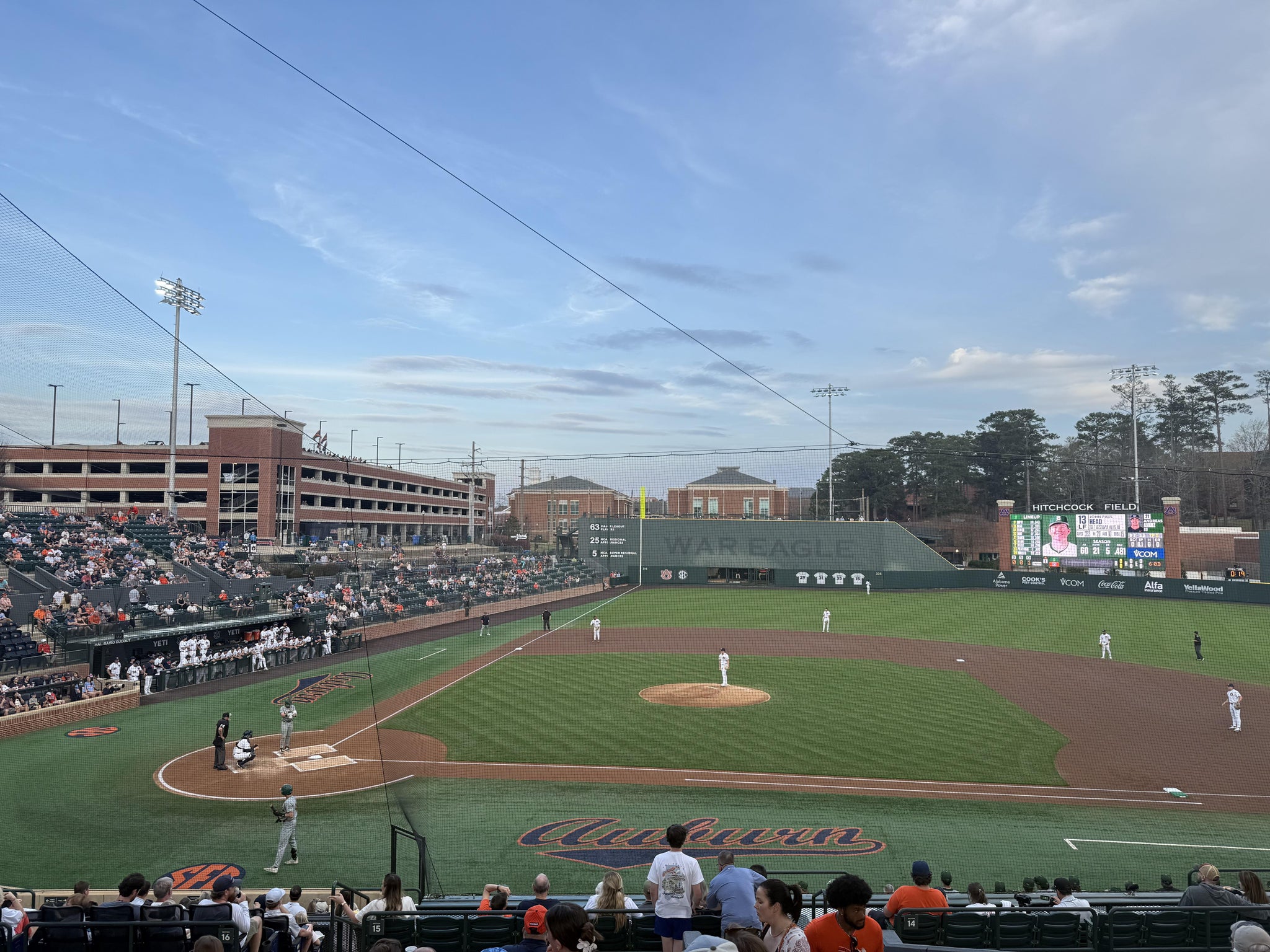 Real Fan View taken from Section 103 at Plainsman Park by Gary M