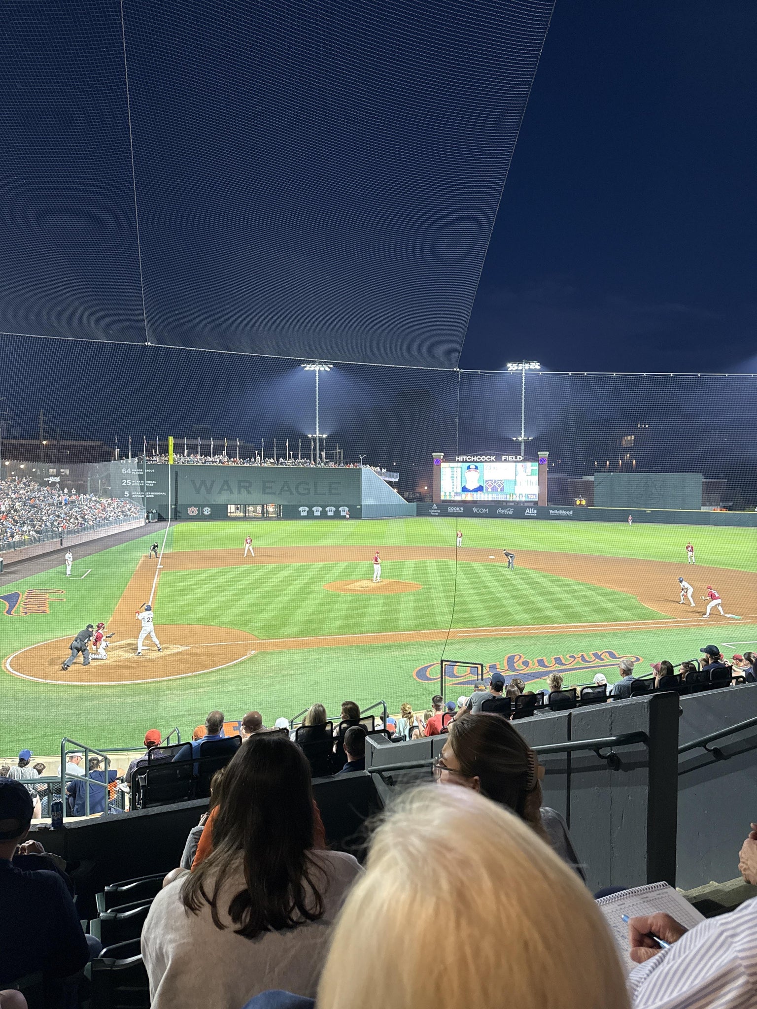 Real Fan View taken from Section 104 at Plainsman Park by Ian C
