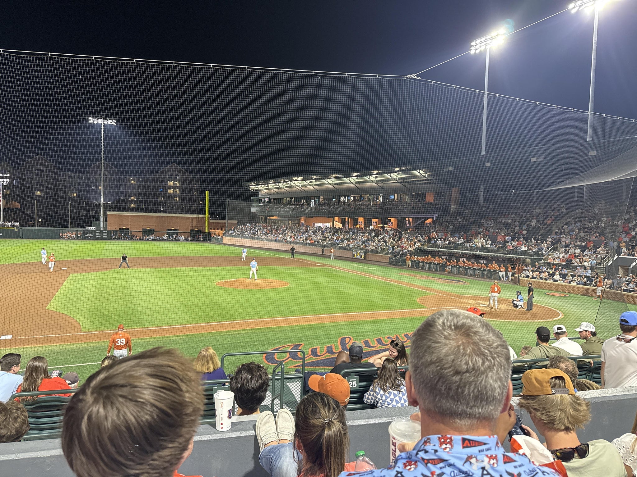 Real Fan View taken from Section 110 at Plainsman Park by Allison S
