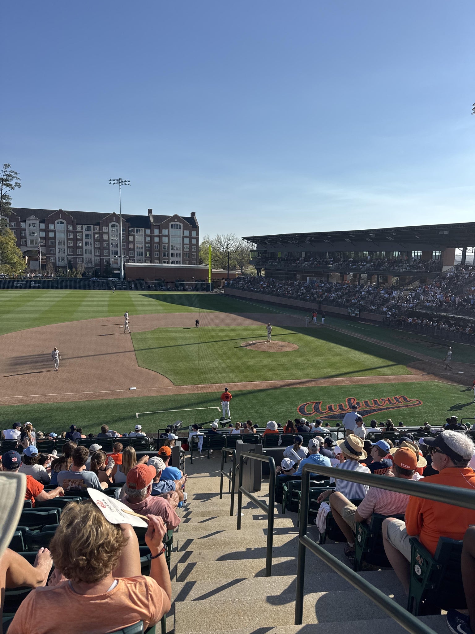 Real Fan View taken from Section 111 at Plainsman Park by Anonymous User