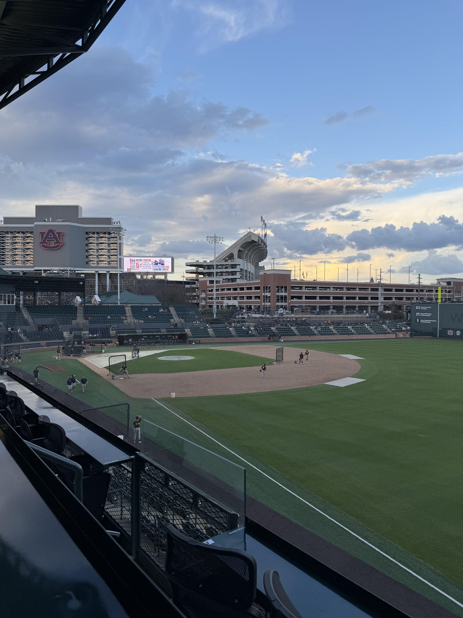 Real Fan View taken from Section 202 at Plainsman Park by Robert B