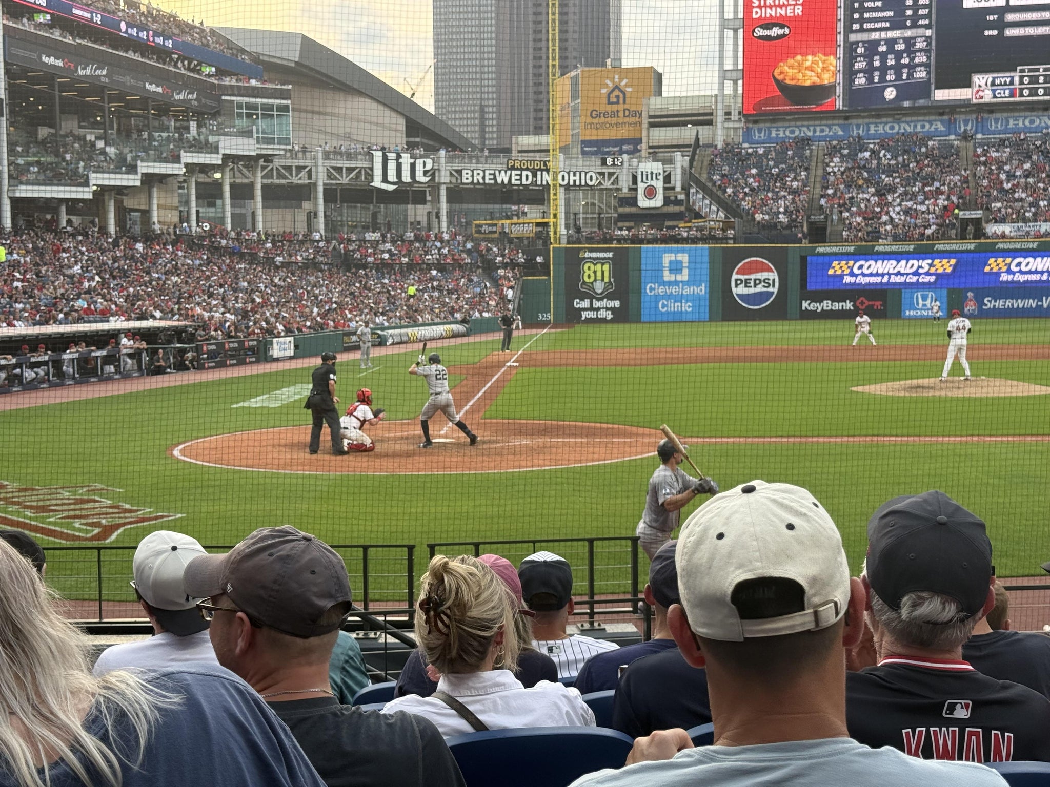 Real Fan View taken from Section 149 at Progressive Field by Kaleb G
