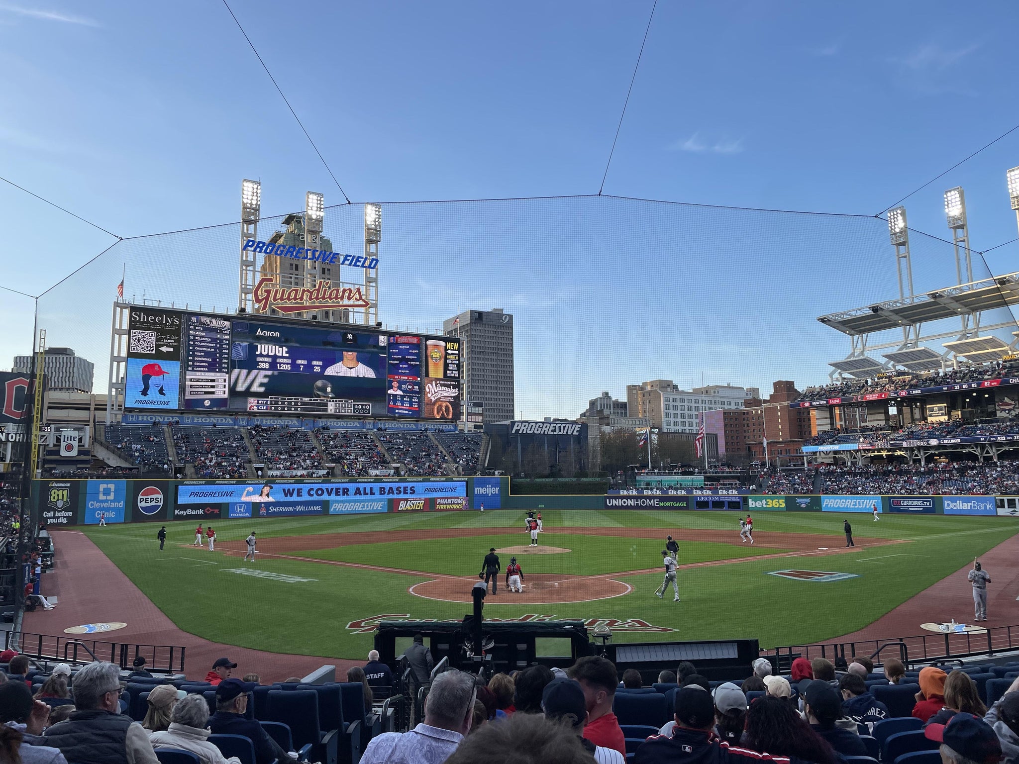 Real Fan View taken from Section 152 at Progressive Field by Jon T