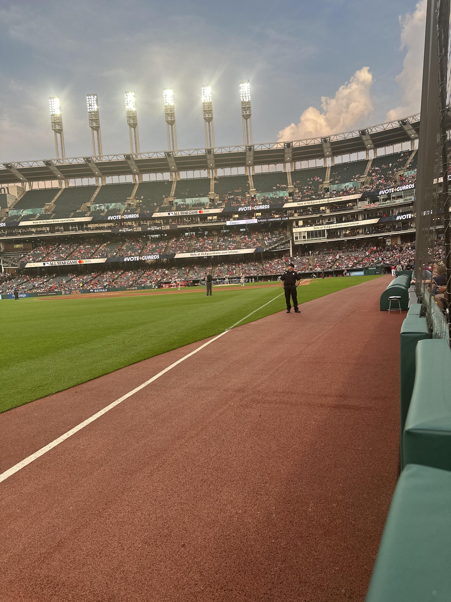 Real Fan View taken from Section 175 at Progressive Field by Mindy B