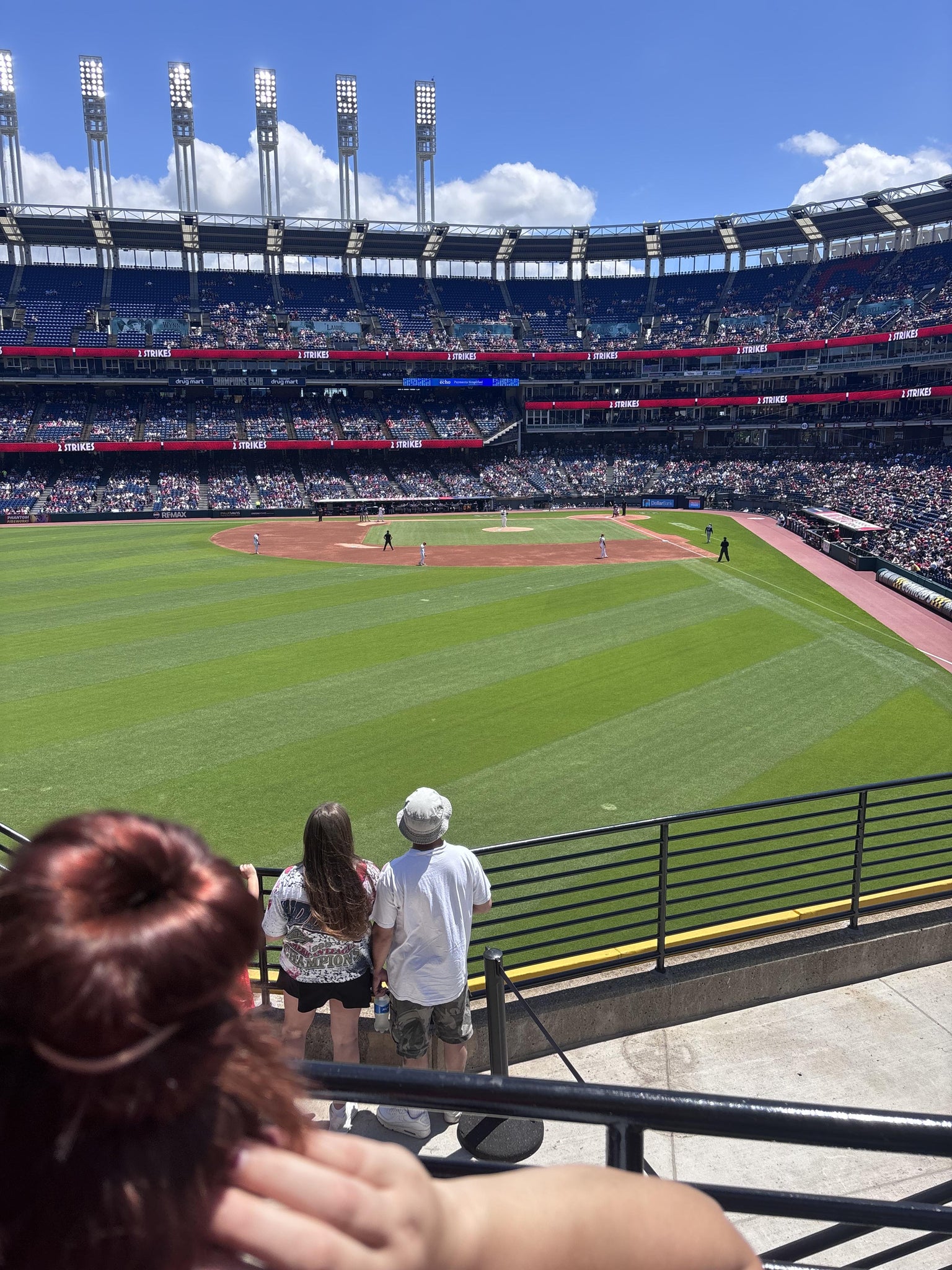 Real Fan View taken from Section 180 at Progressive Field by Taylor S
