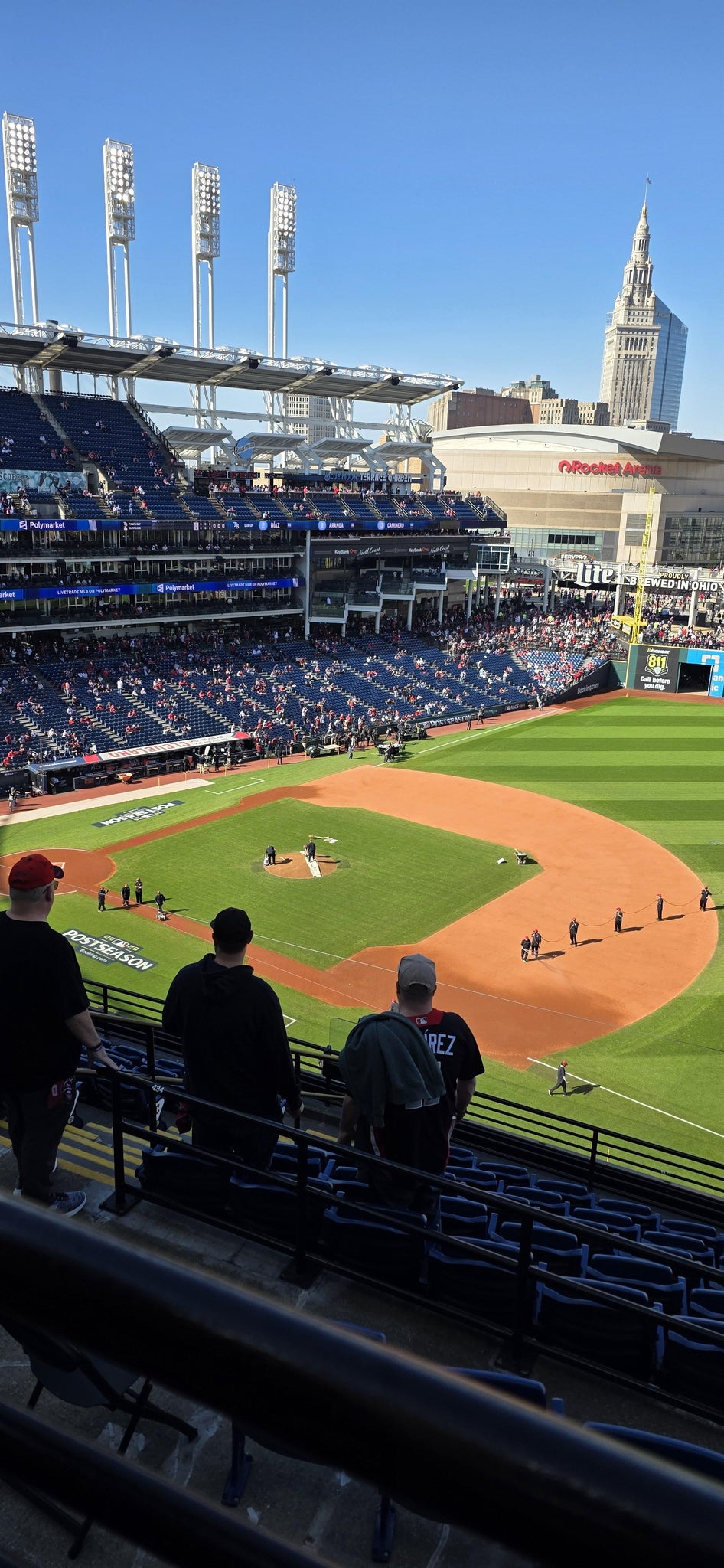 Real Fan View taken from Section 533 at Progressive Field by Tina B