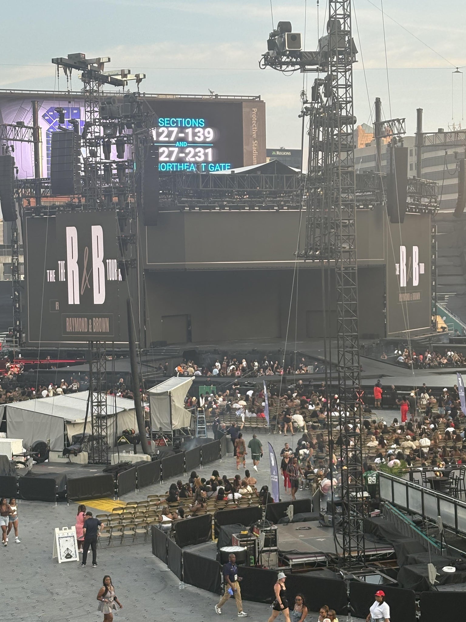 Real Fan View taken from Section 133 at Protective Stadium by Taylore K