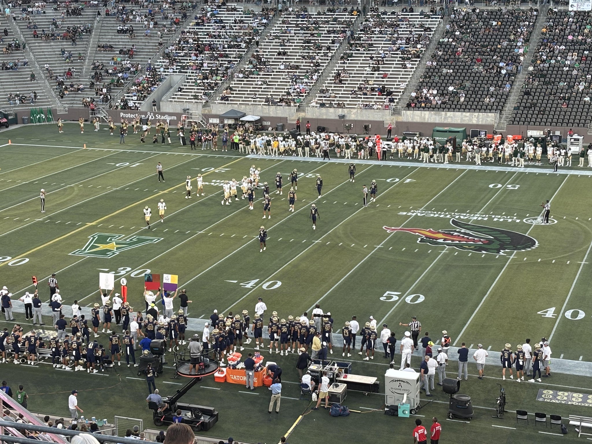 Real Fan View taken from Section 228 at Protective Stadium by Eddie G