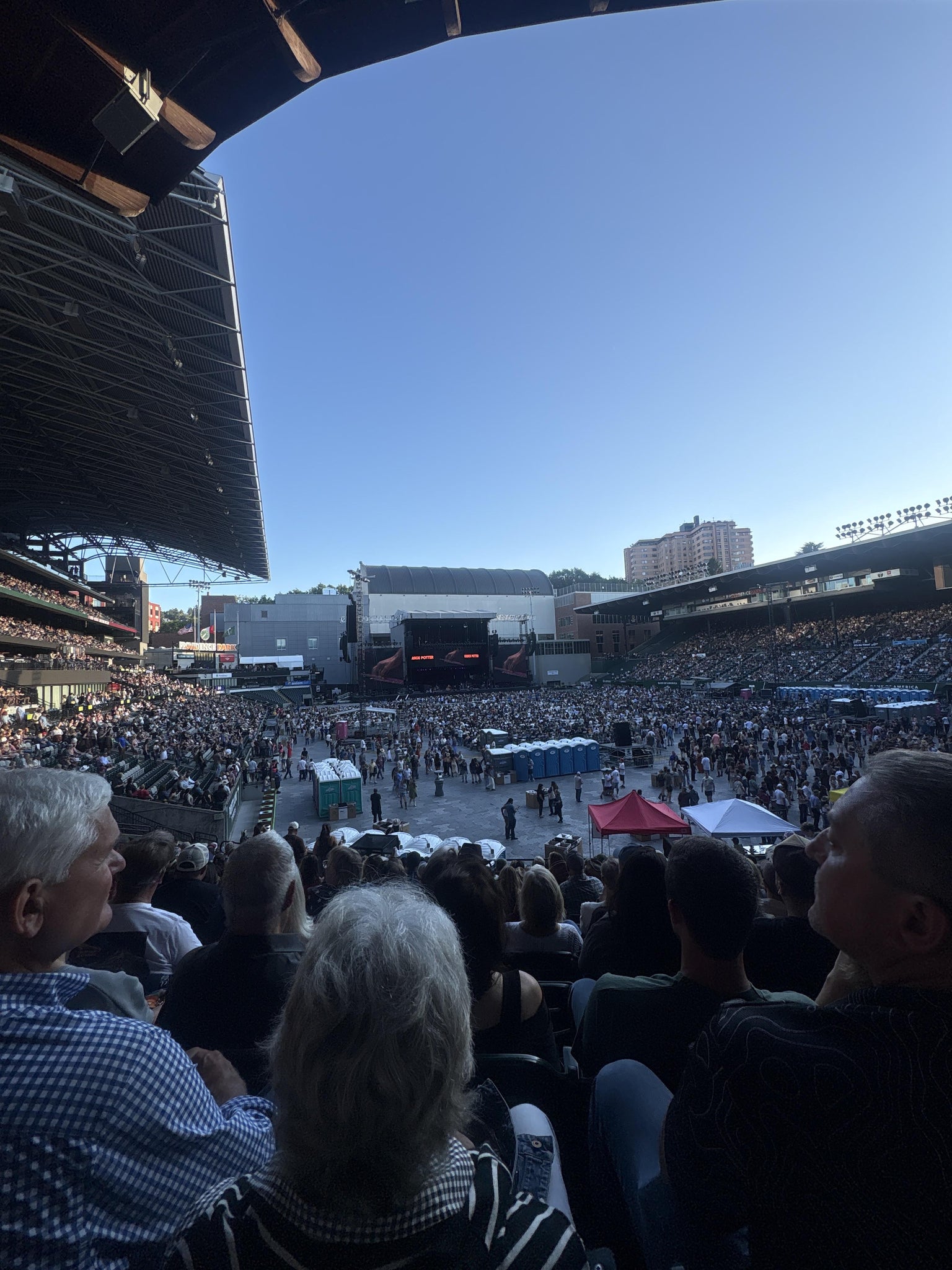 Real Fan View taken from Section 103 at Providence Park by Laci C