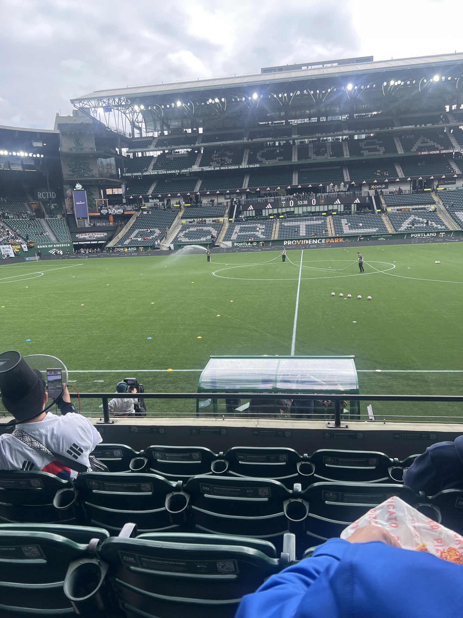 Real Fan View taken from Section 118 at Providence Park by Kenadee T