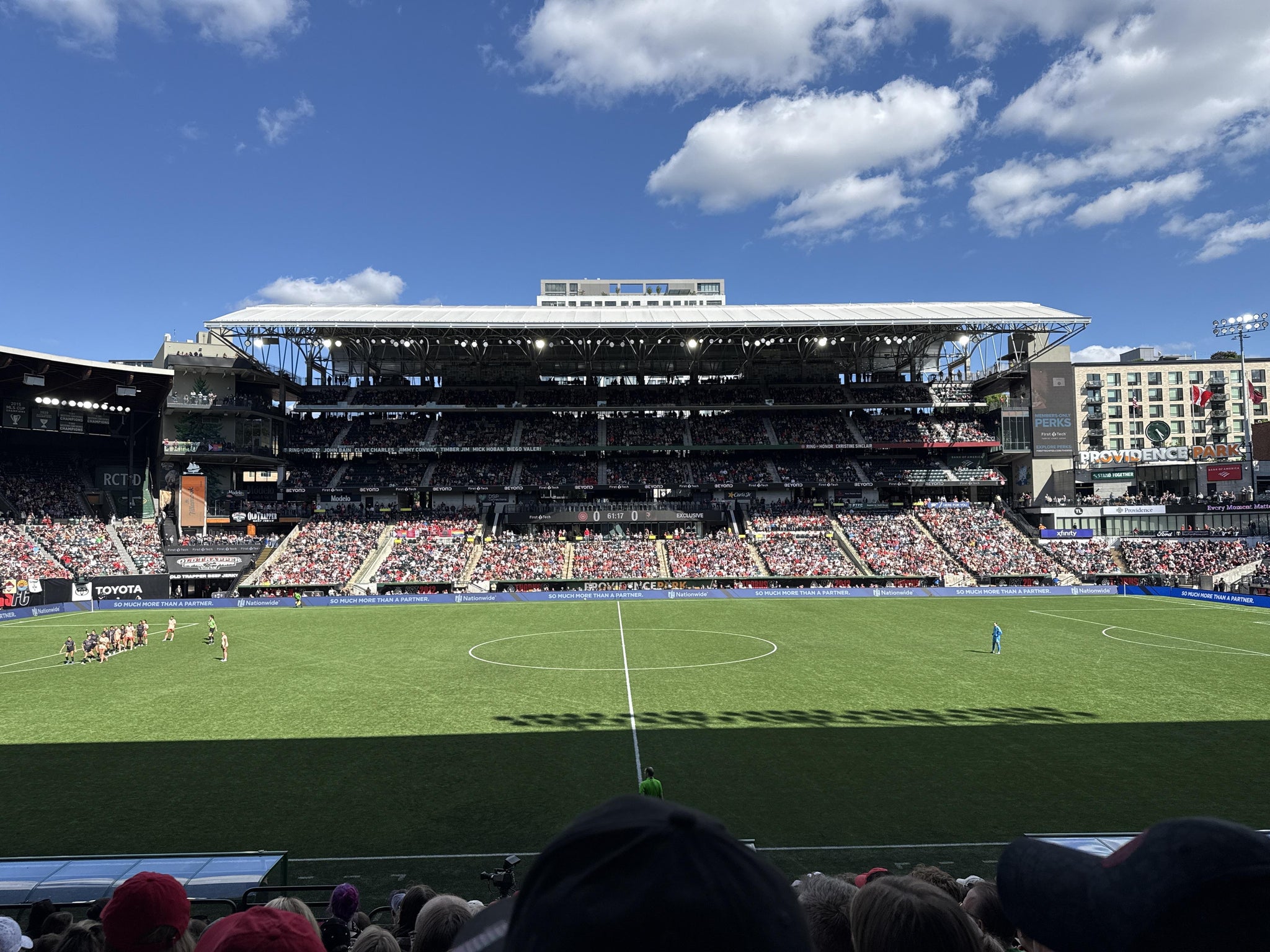 Real Fan View taken from Section 118 at Providence Park by Cait L