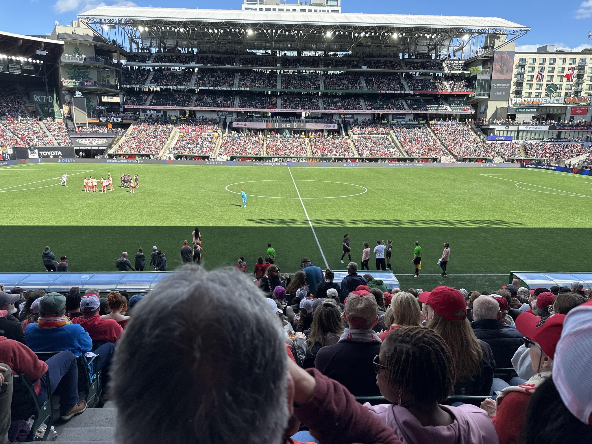 Real Fan View taken from Section 118 at Providence Park by Anonymous User
