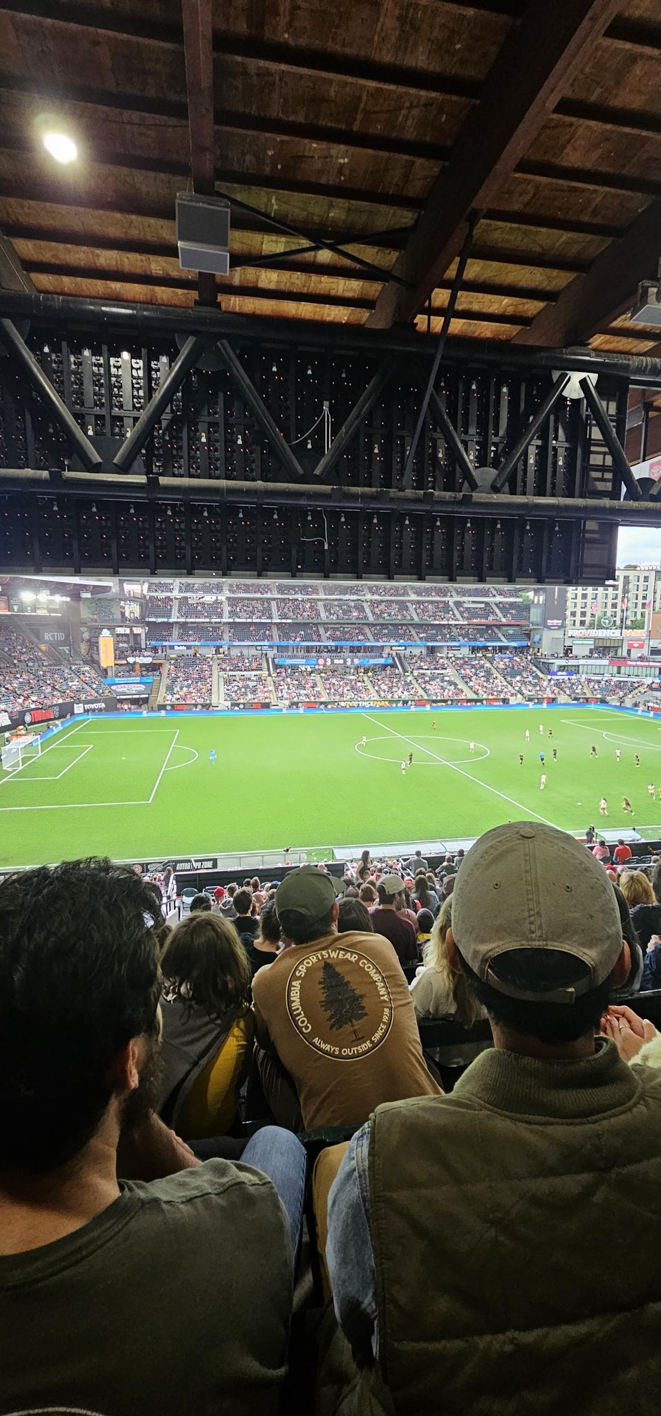 Real Fan View taken from Section 216 at Providence Park by Marie F
