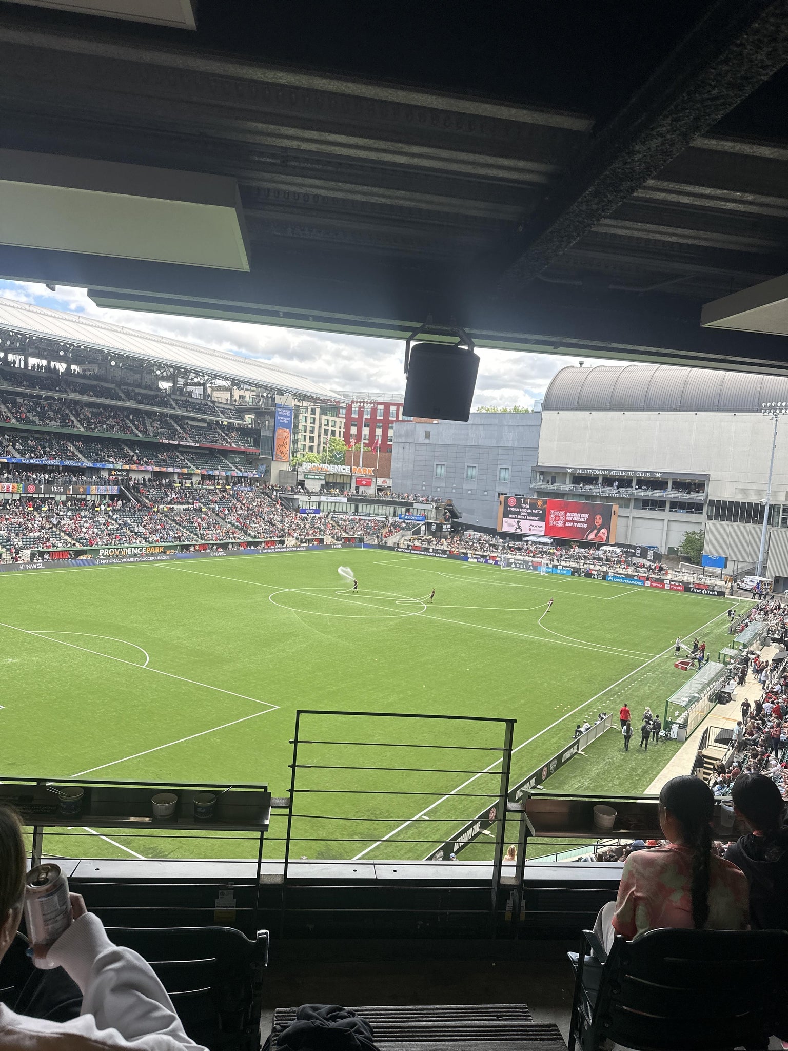 Real Fan View taken from Suites at Providence Park by Sheena W