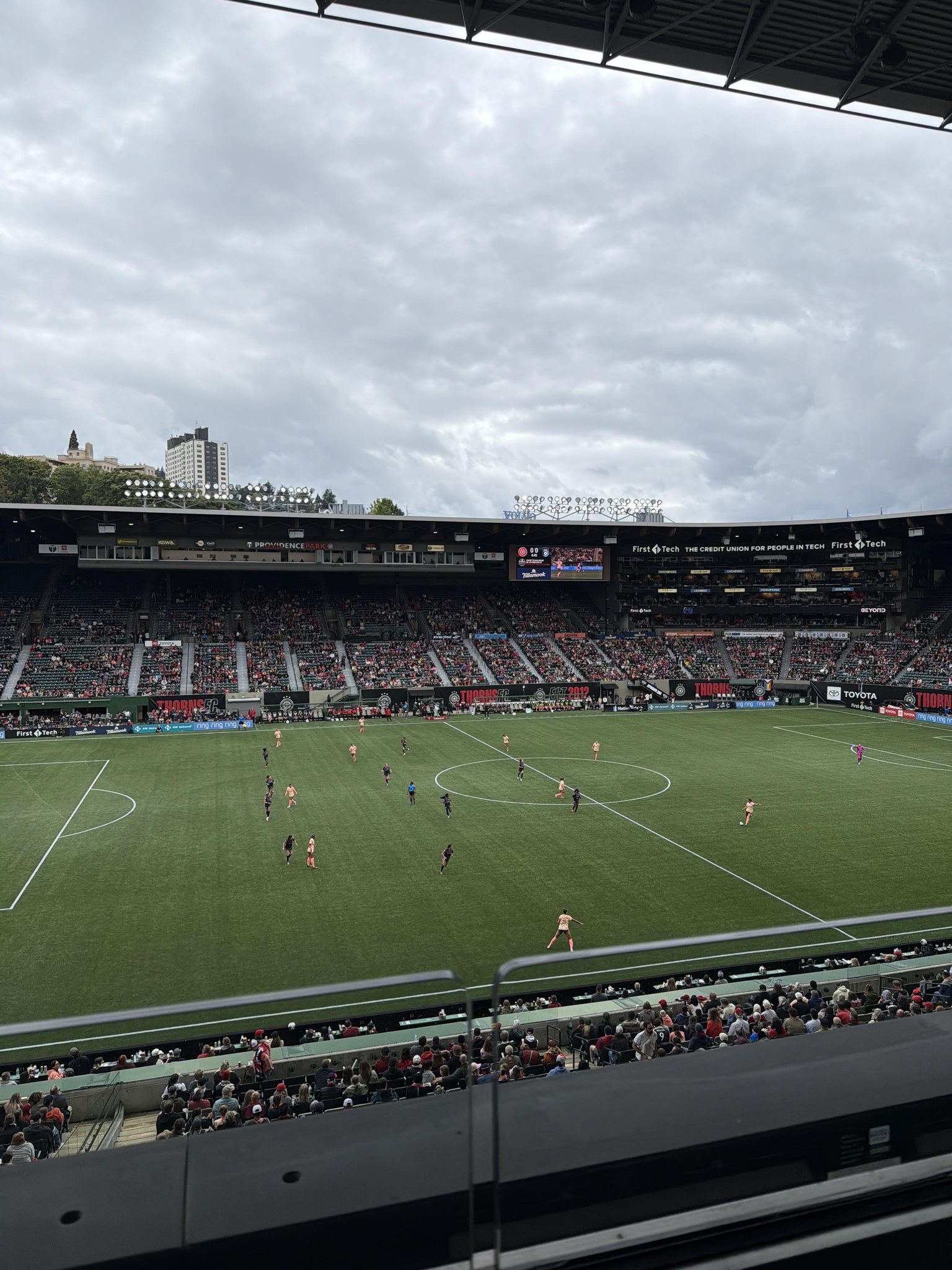Real Fan View taken from Section TR 3 at Providence Park by Kory M