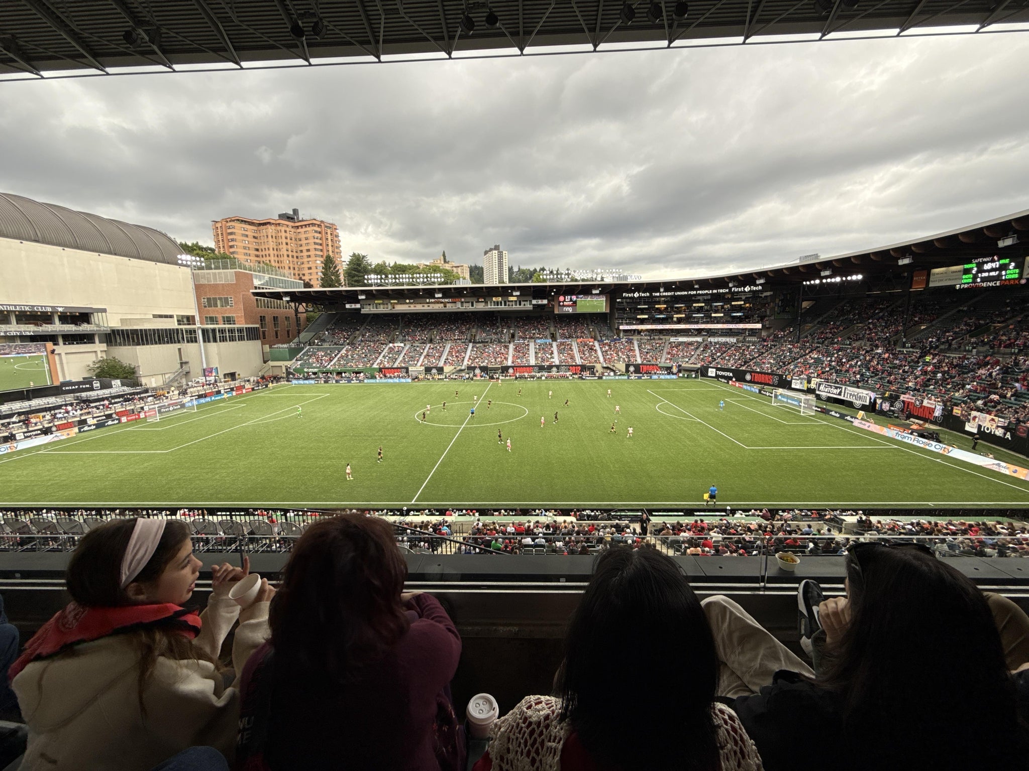 Real Fan View taken from Section TR 6 at Providence Park by Traci B