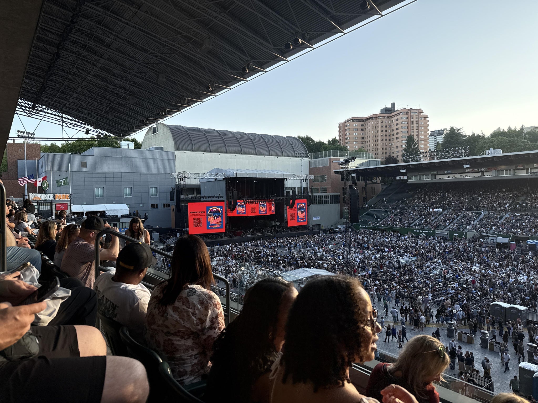 Real Fan View taken from Section TR 9 at Providence Park by Deese M