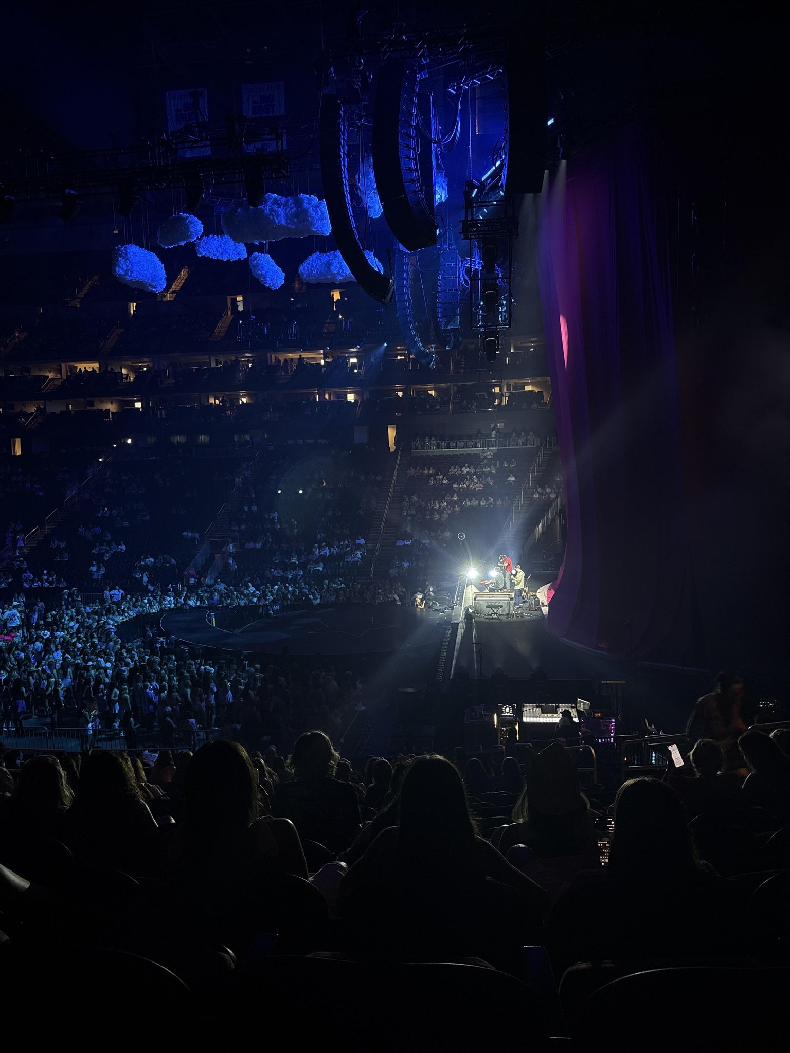 Real Fan View taken from Section 10 at Prudential Center by Riley D