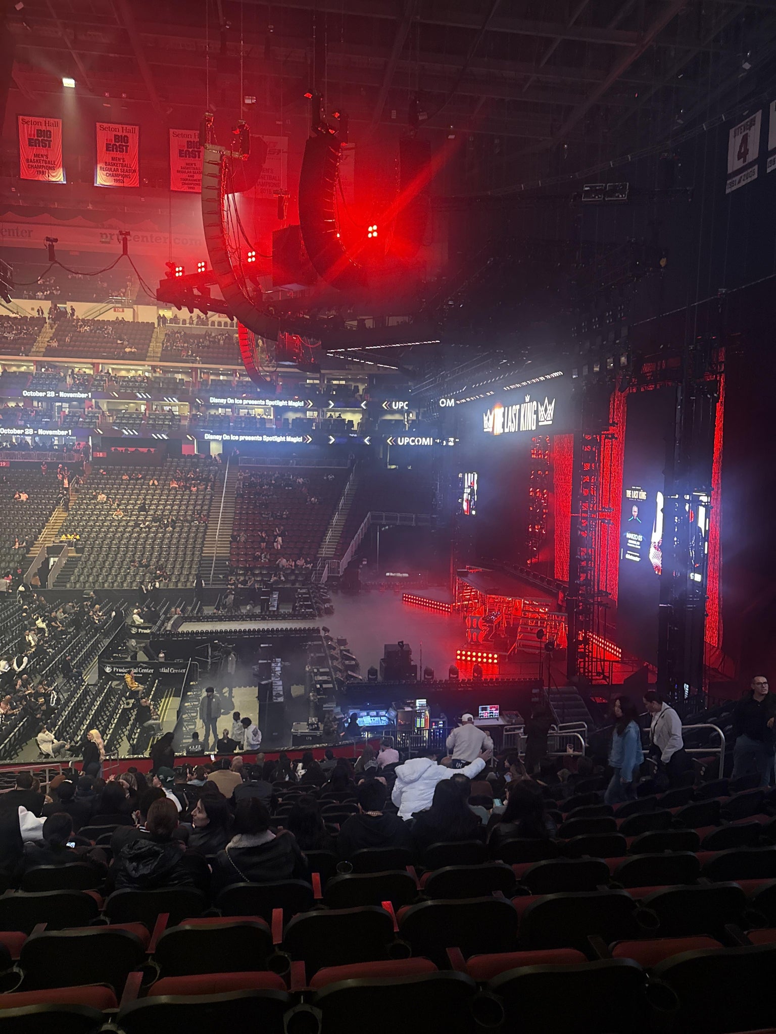 Real Fan View taken from Section 10 at Prudential Center by Liza marie O