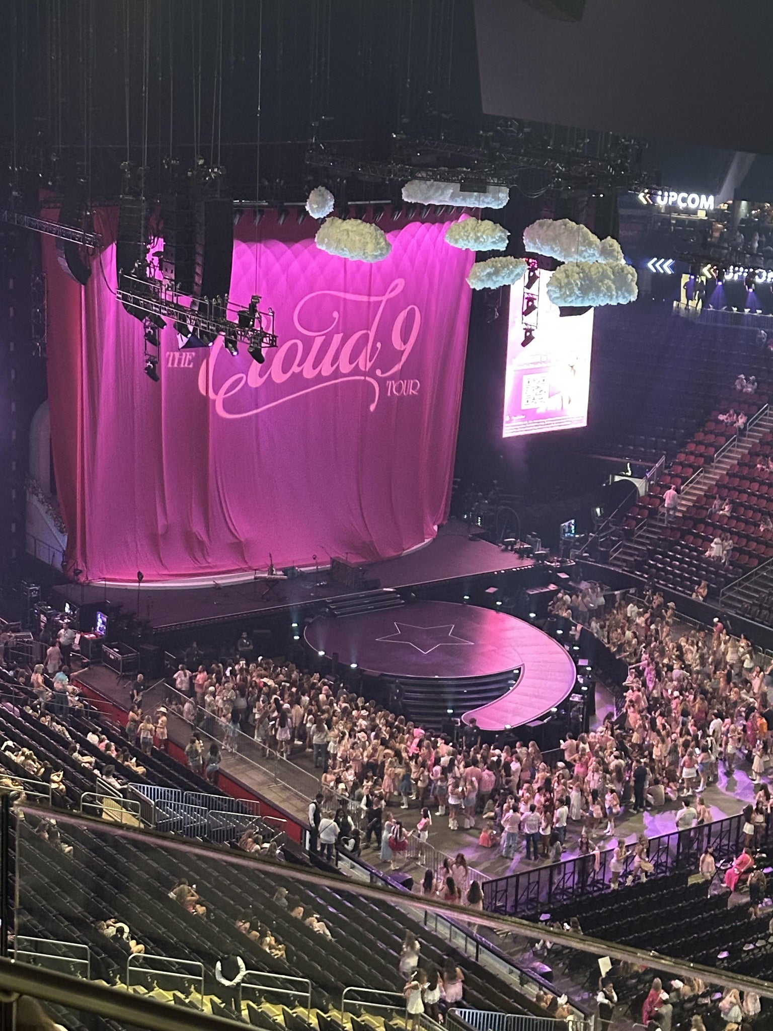 Real Fan View taken from Section 233 at Prudential Center by Michelle S