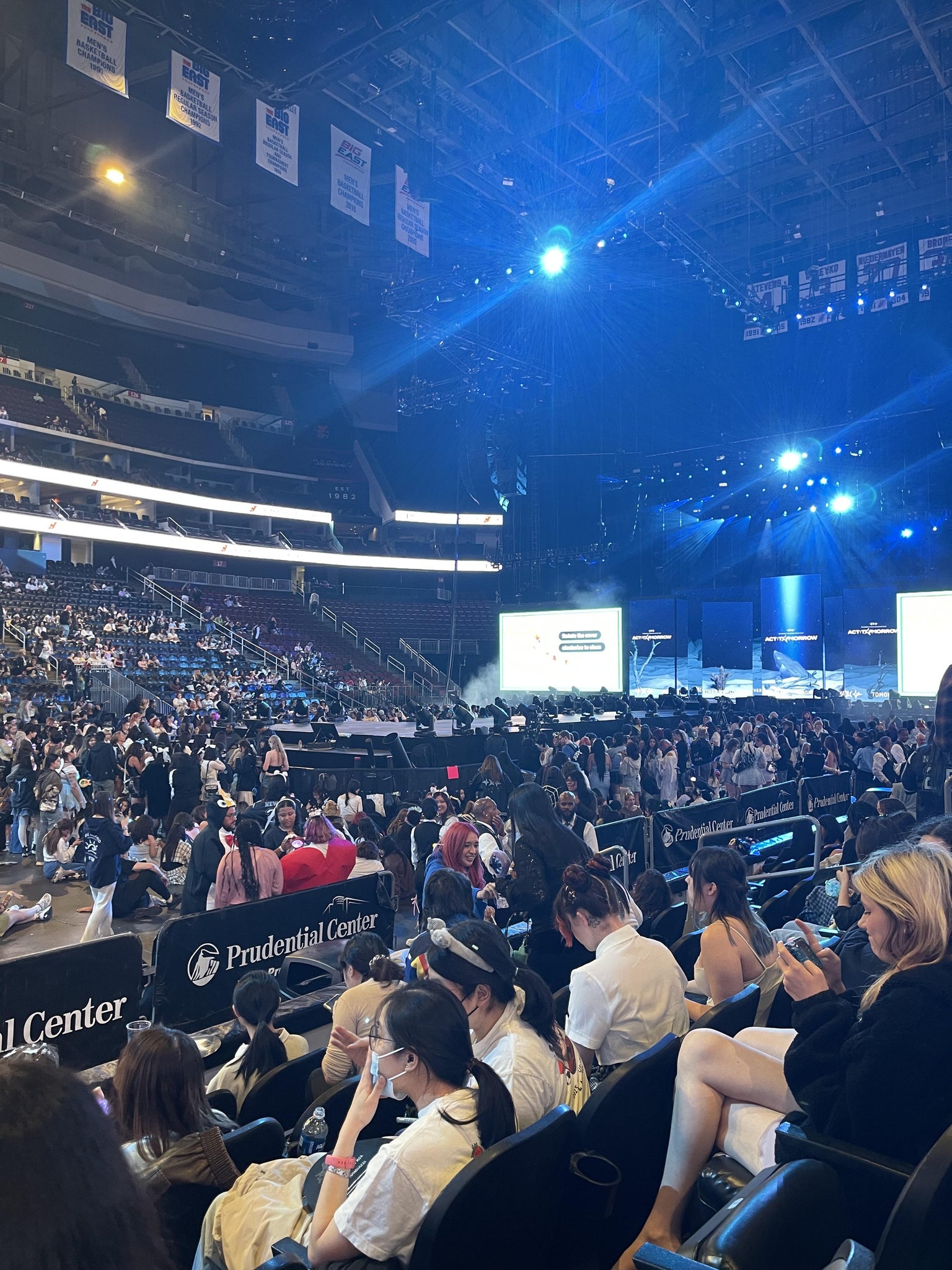 Real Fan View taken from Section 7 at Prudential Center by Dilaila R