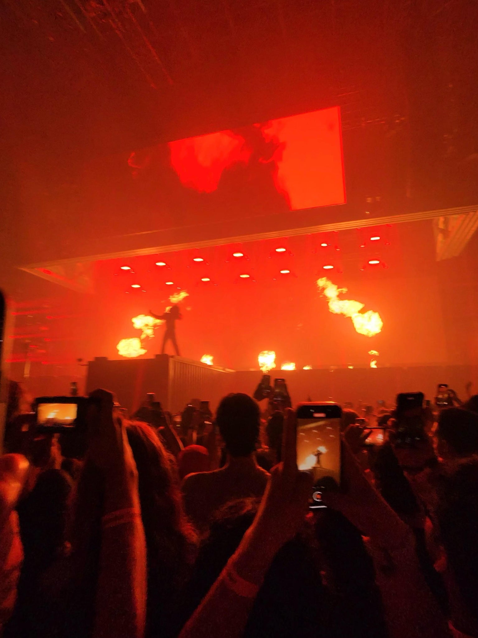 Real Fan View taken from GA Floor at Prudential Center by Jose R