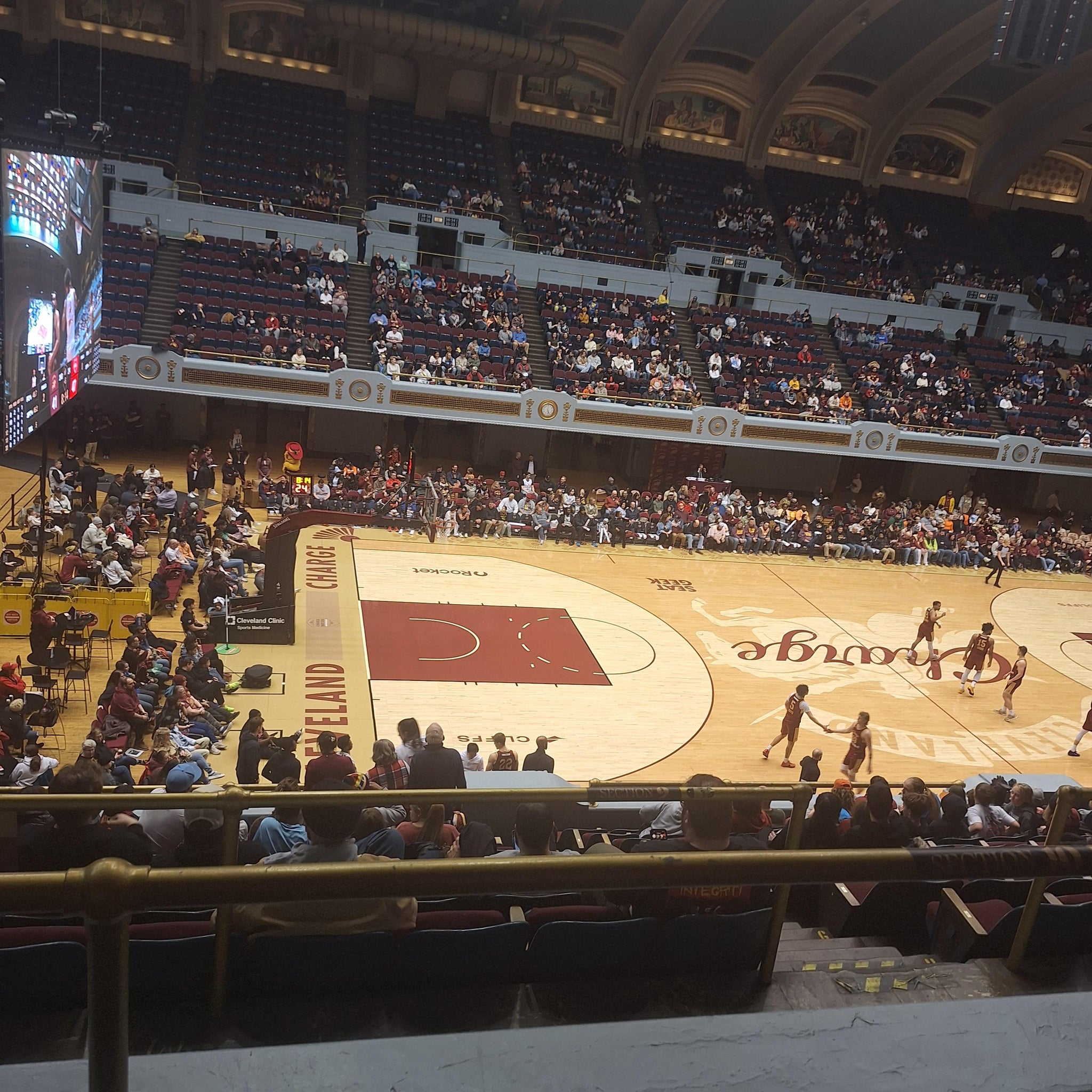 Real Fan View taken from Section 10 at Public Hall by Azalea L