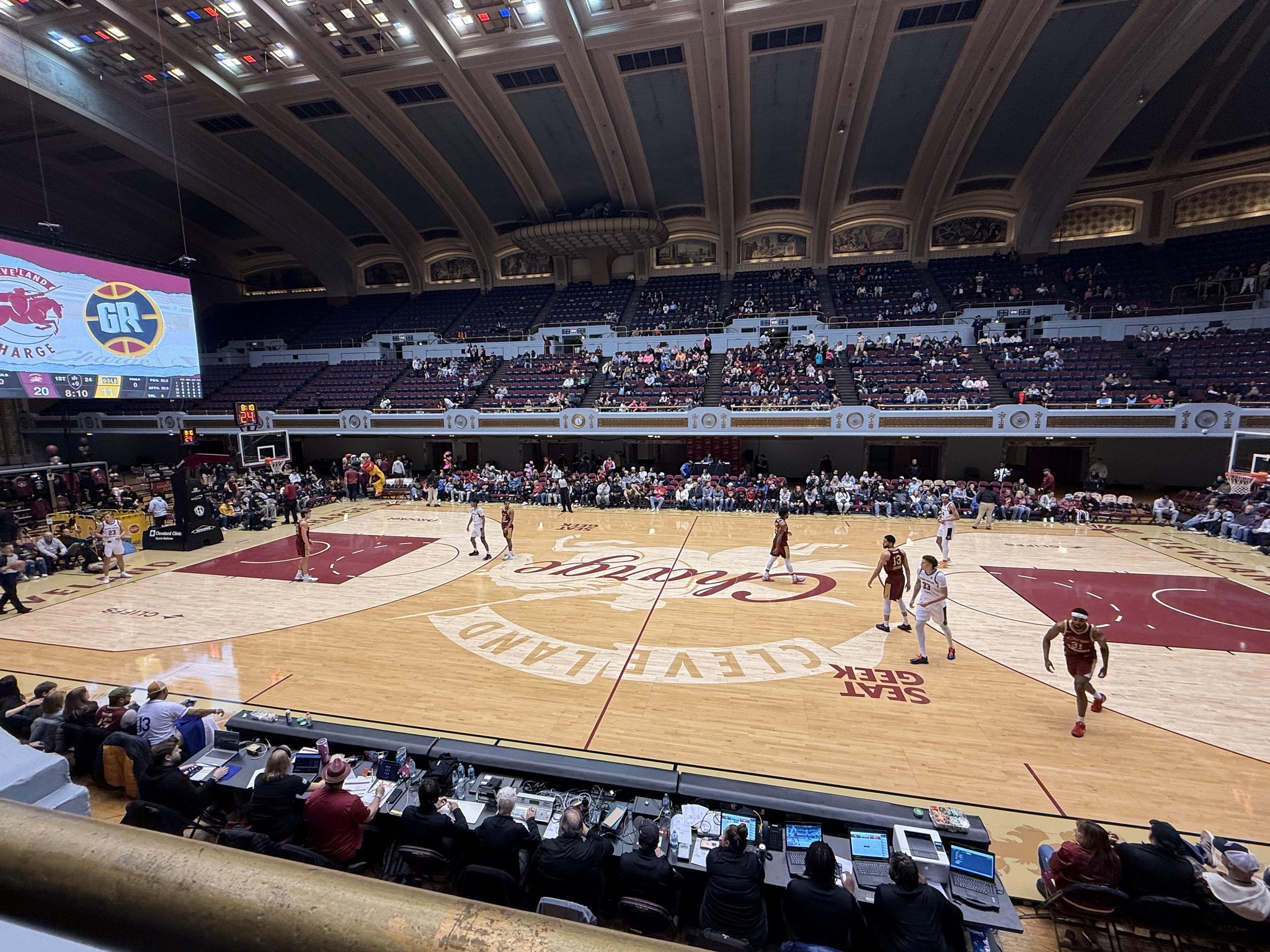 Real Fan View taken from Section 15 at Public Hall by Michael H