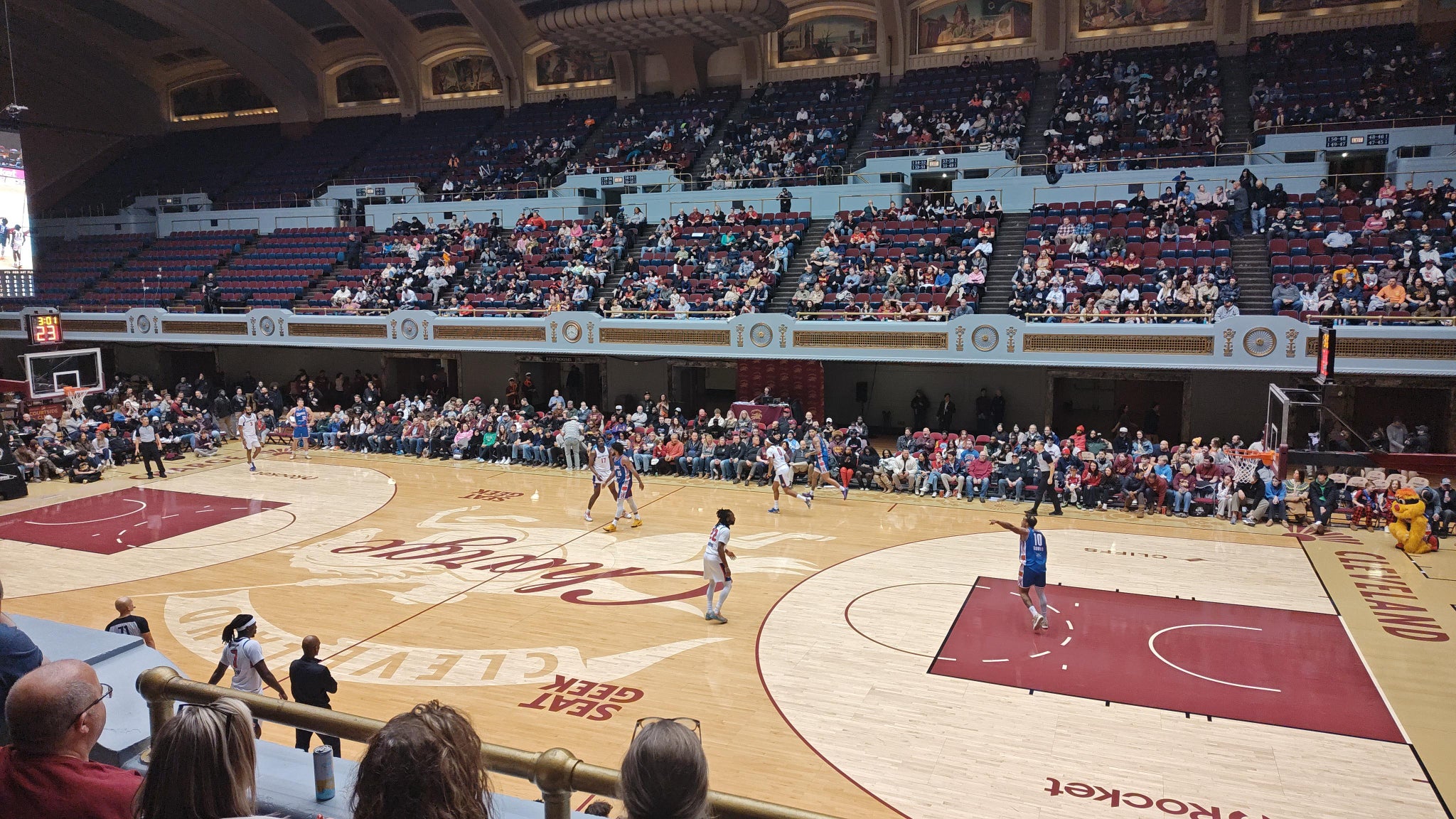 Real Fan View taken from Section 17 at Public Hall by Kate C