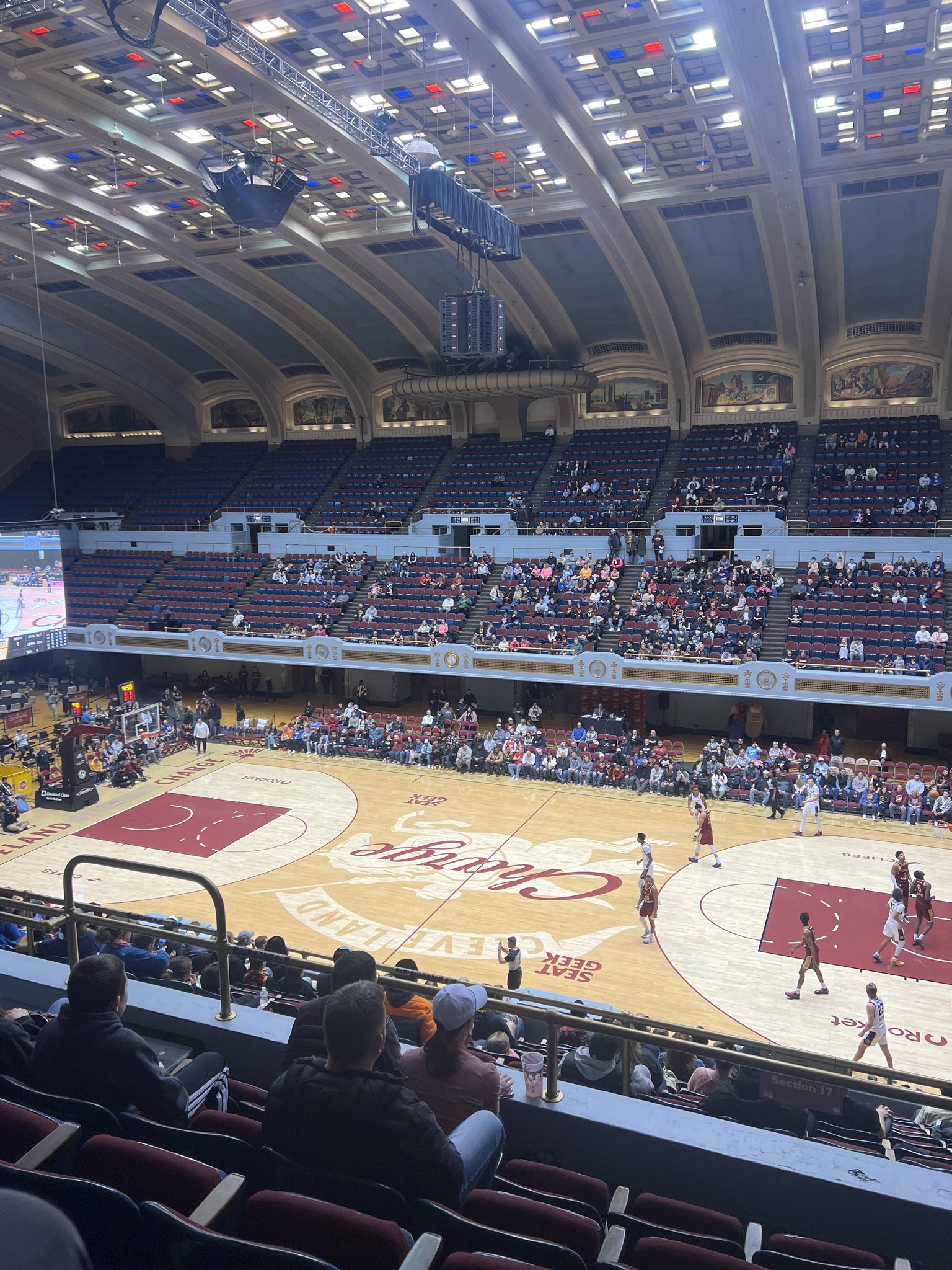 Real Fan View taken from Section 20 at Public Hall by Deidre D