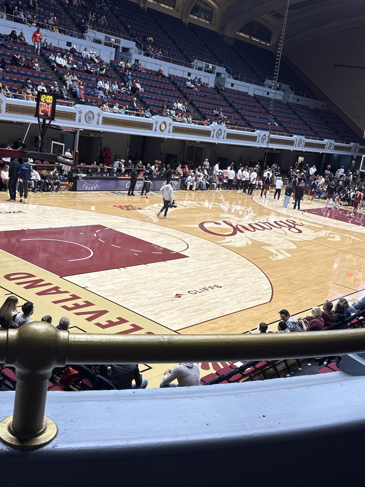 Real Fan View taken from Section 45 at Public Hall by Jared G