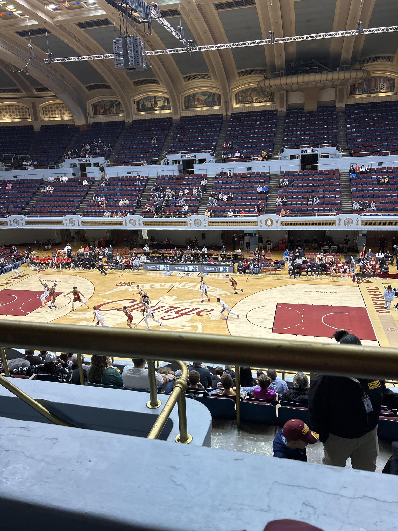 Real Fan View taken from Section 57 at Public Hall by Sarah B