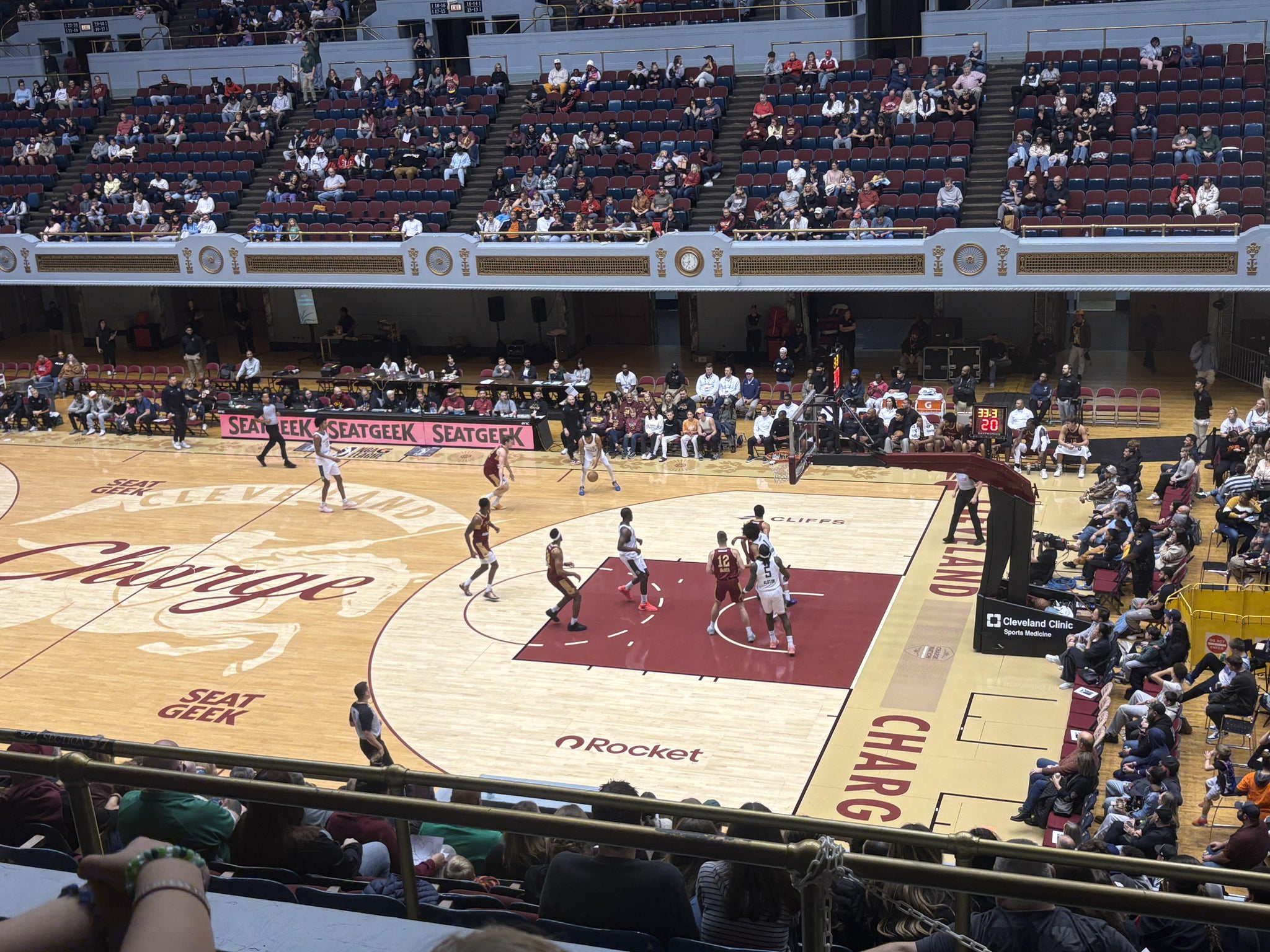Real Fan View taken from Section 58 at Public Hall by Lugenia V