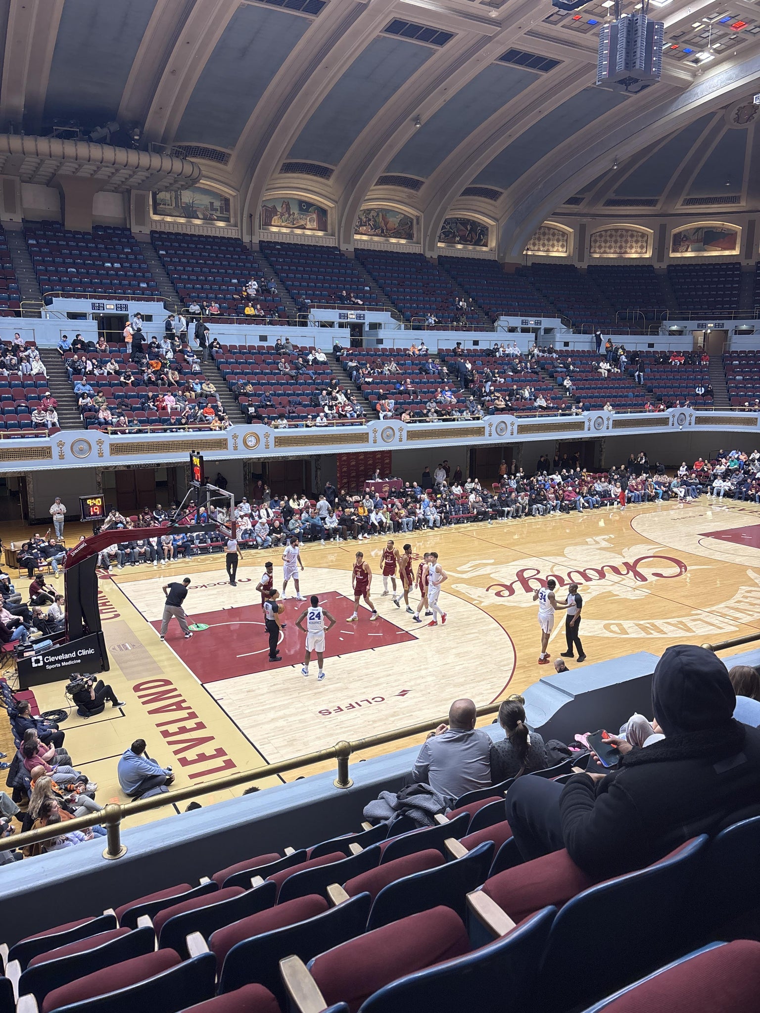 Real Fan View taken from Section 9 at Public Hall by Kelly W