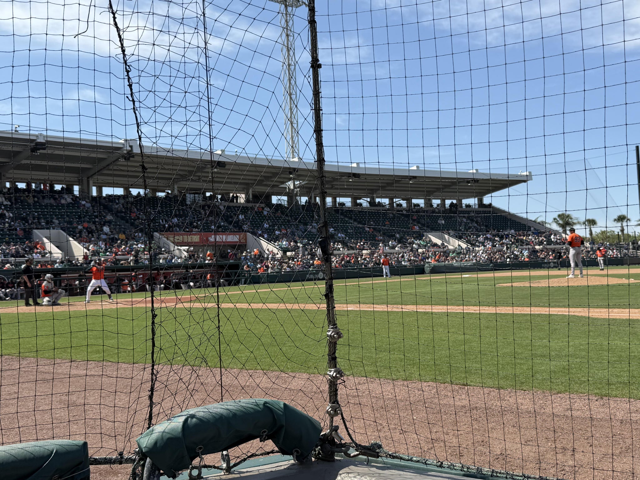 Real Fan View taken from Section 102 at Publix Field at Joker Marchant Stadium by Nathan H