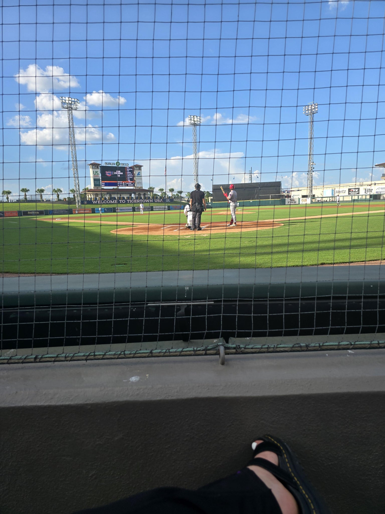 Real Fan View taken from Section 106 at Publix Field at Joker Marchant Stadium by Brittaney G